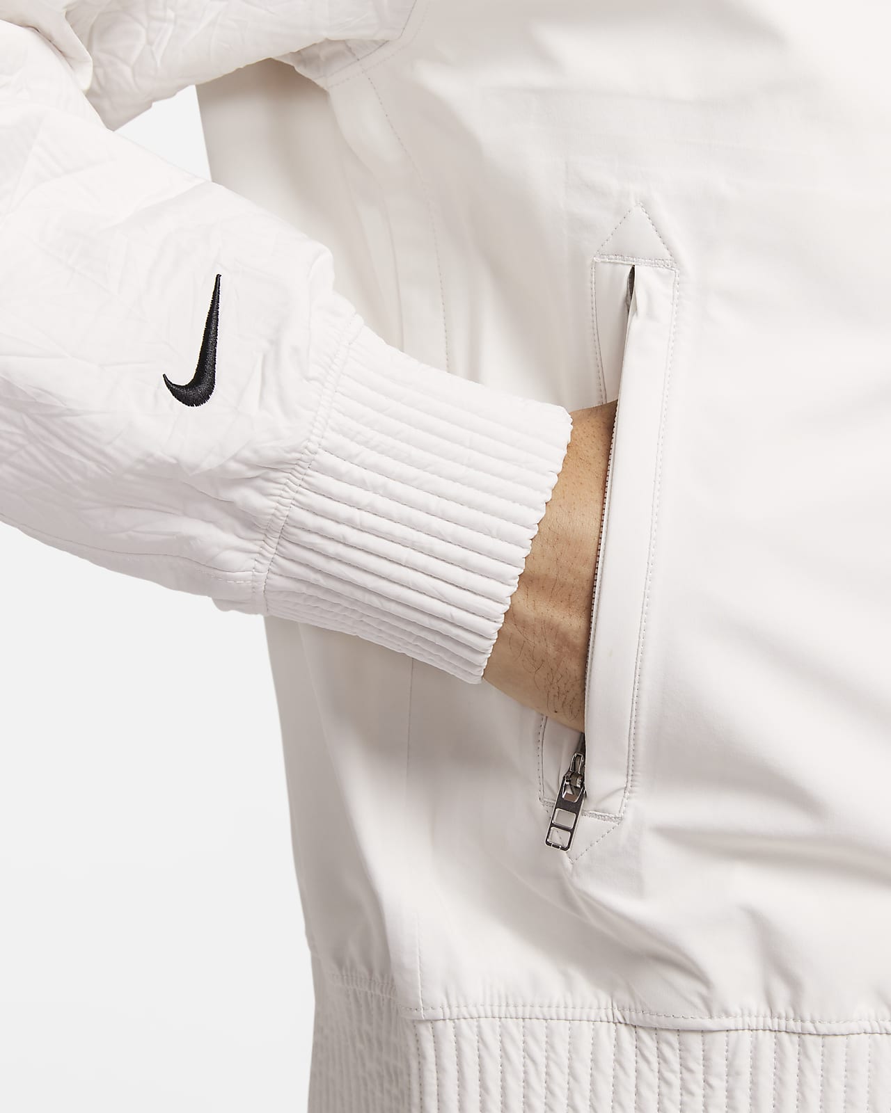 LeBron James Logo Track Warm-Up Jacket Patch On Back Nike Dri-Fit Mens Size  XL