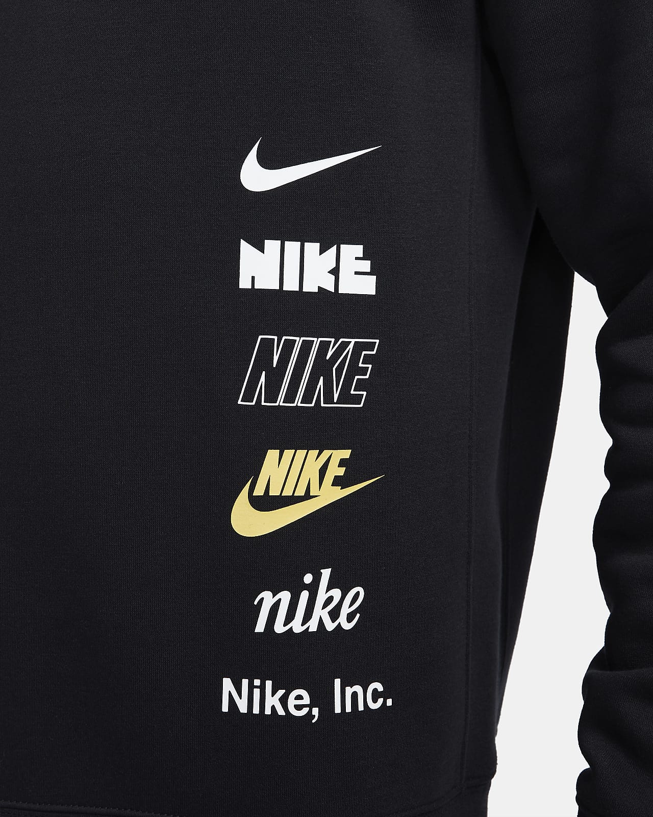 Nike Club Fleece+ Men's Brushed-Back Crew. Nike UK