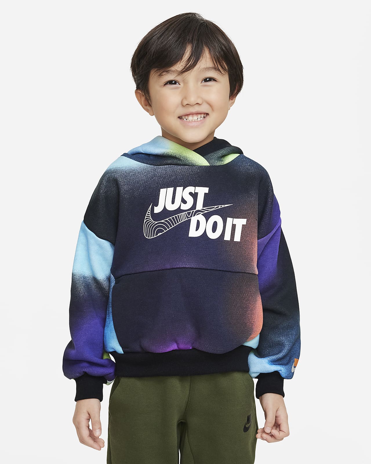 Nike Sportswear Illuminate Fleece Pullover Hoodie Toddler Hoodie