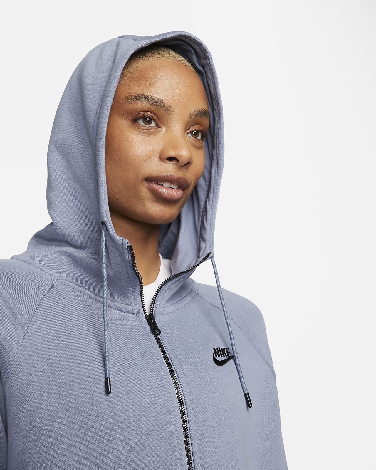 Nike Sportswear Women s Essentials Full Zip Fleece Hoodie Nike Sportswear Women s Essentials Full Zip Fleece Hoodie