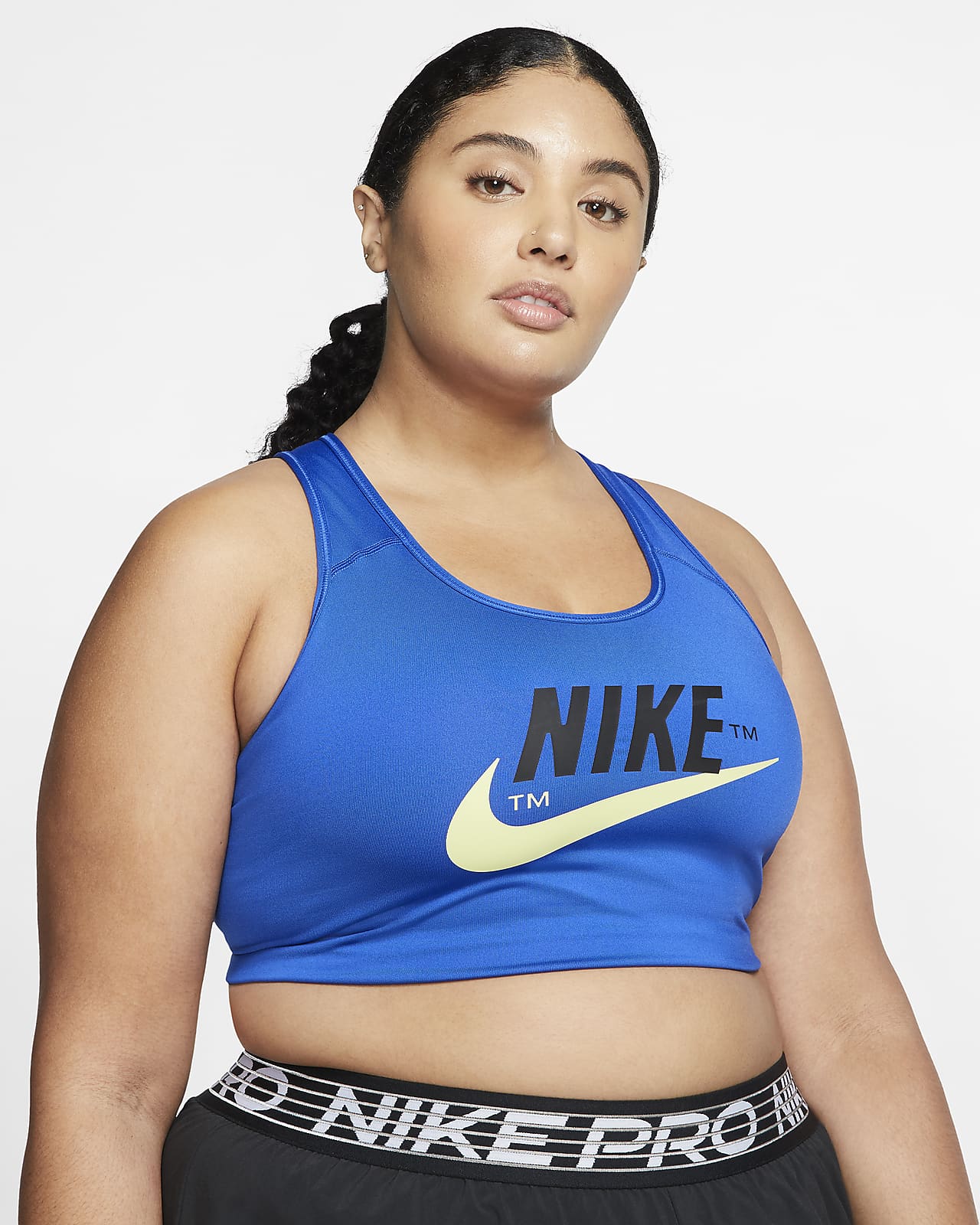 nike plus size crop top