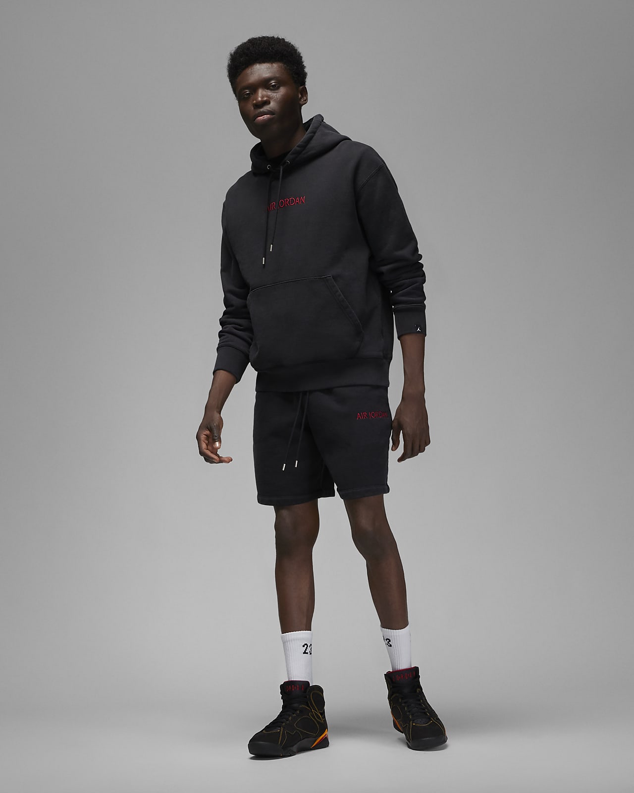 Air Jordan Wordmark Men's Fleece Hoodie. Nike BG