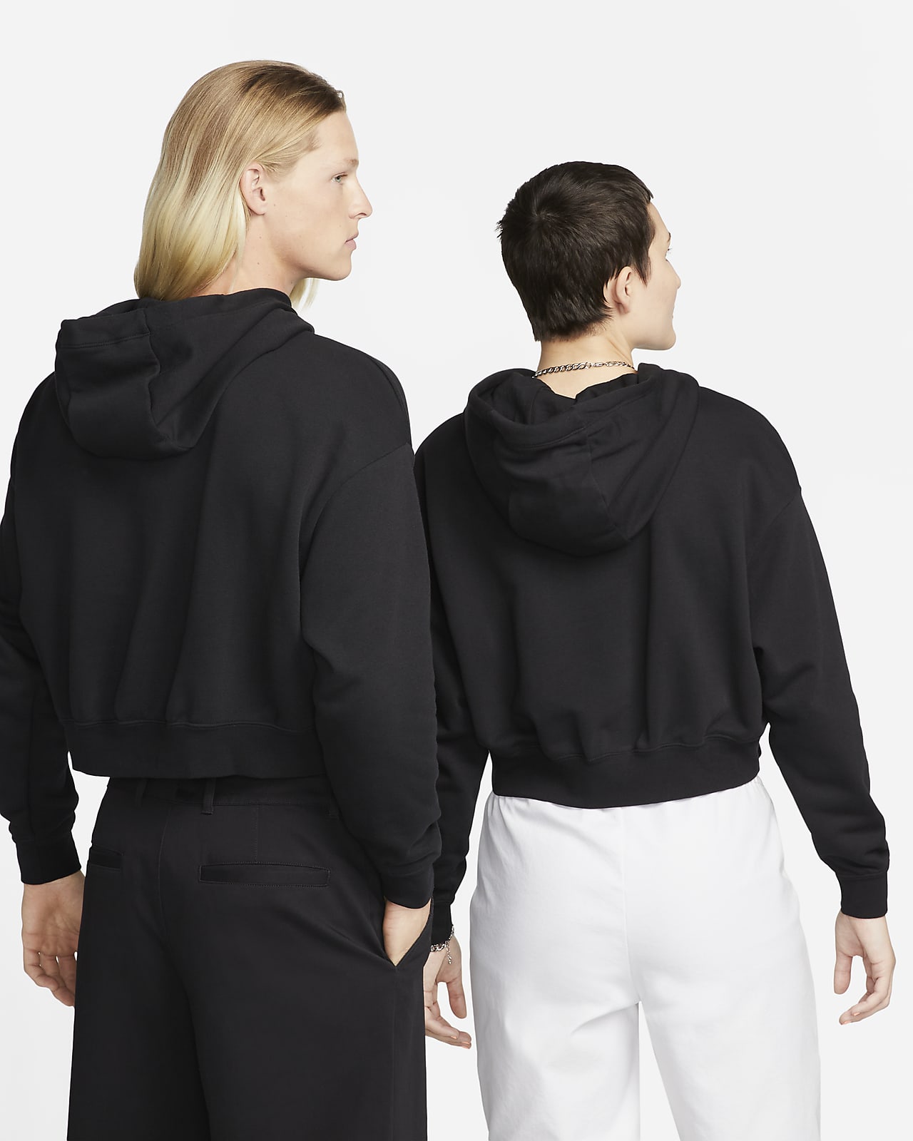 Nike Sportswear Club Fleece Women's Oversized Crop Graphic Hoodie