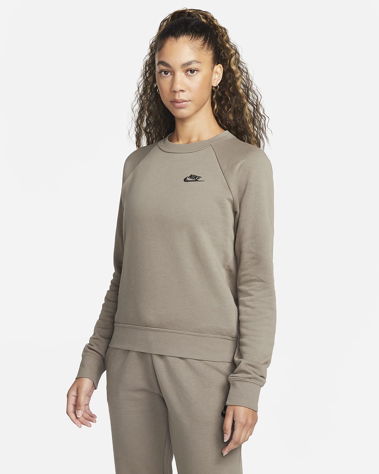 Nike Essential Sudadera de chándal de tejido Fleece - Mujer. Nike