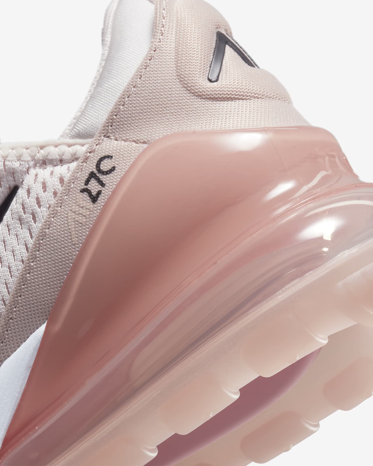 Nike Air Max 270 Light Soft Pink/Black/Pink Oxford Women's Shoe