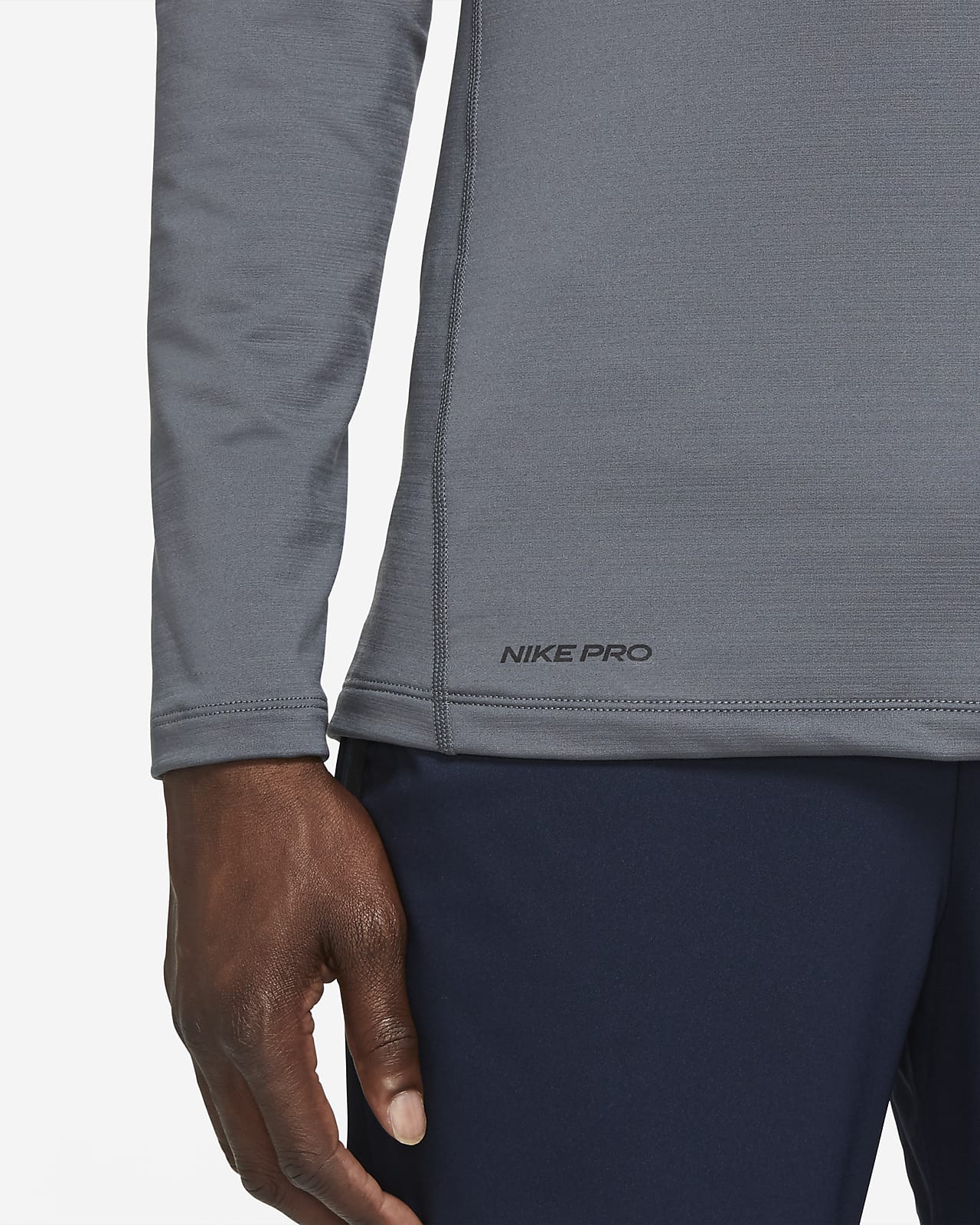 Nike Pro Warm Herentop met lange mouwen. Nike BE