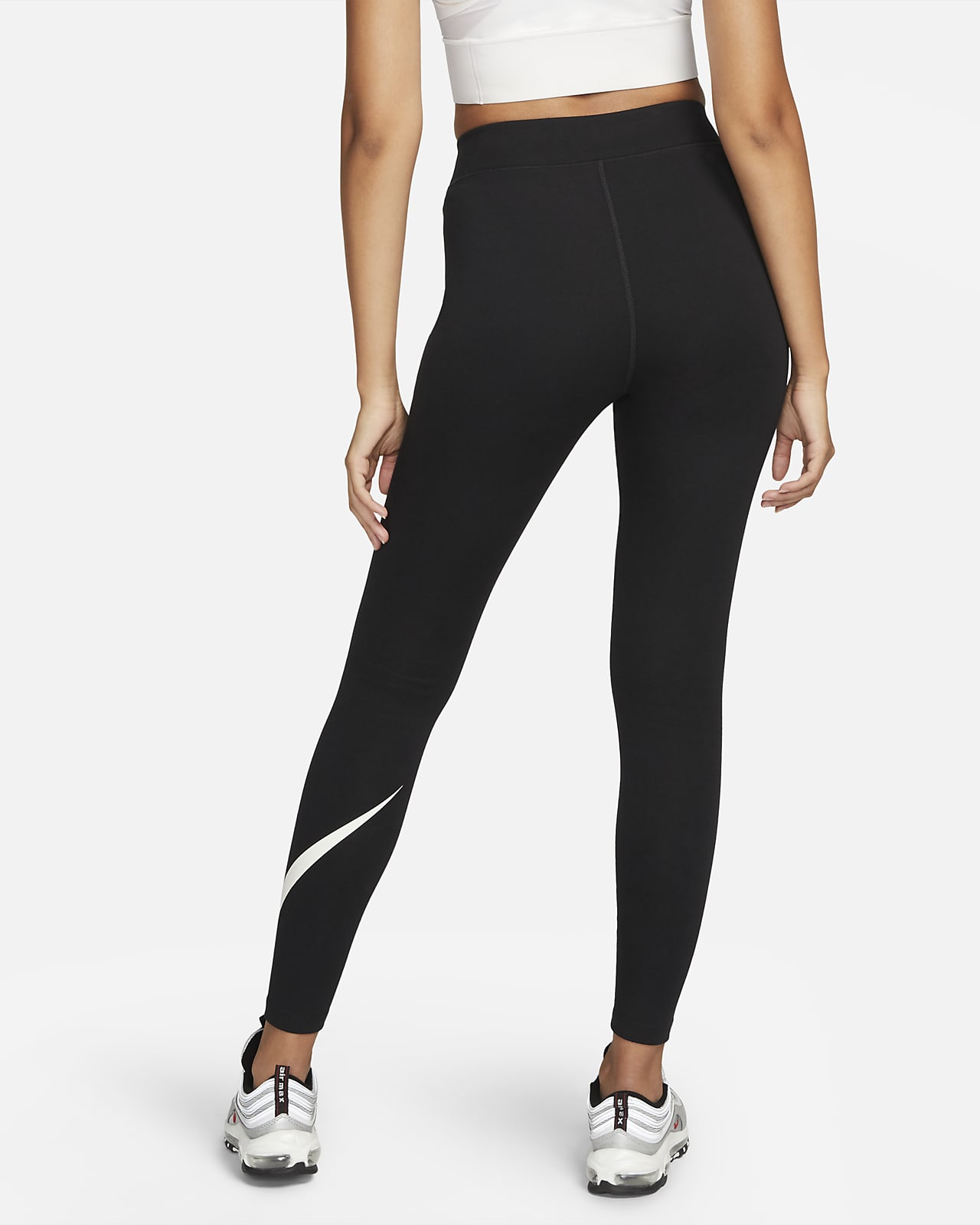 Nike Sportswear Classics legging met hoge taille en graphic voor dames