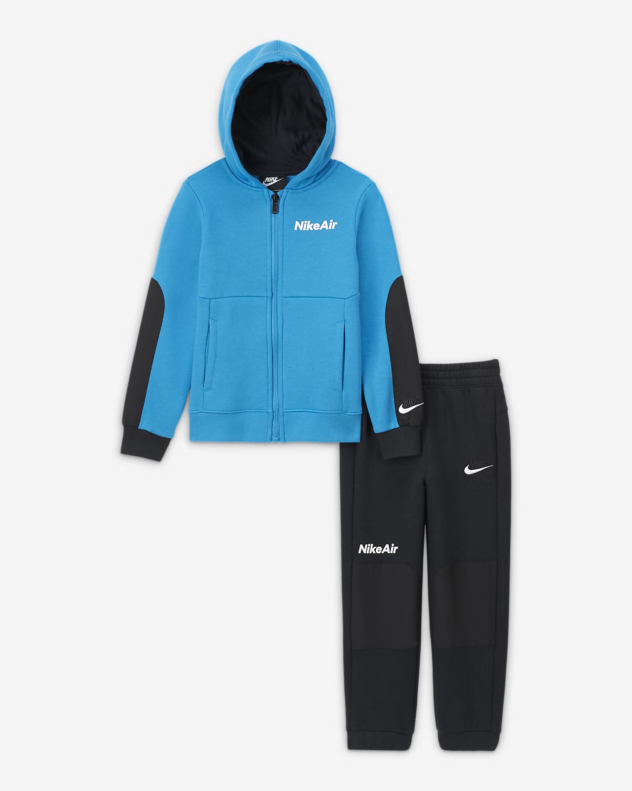Nike Air Toddler Zip Hoodie and Trousers Set