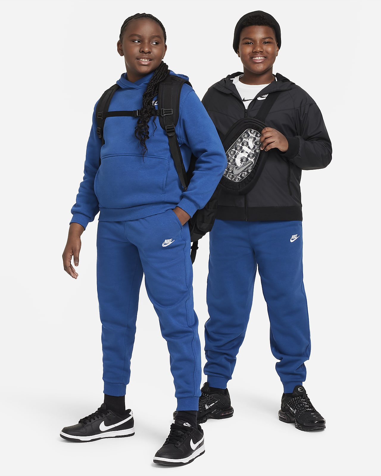 Nike Children's Apparel Boys' Toddler Fleece Jogger Pants, Black