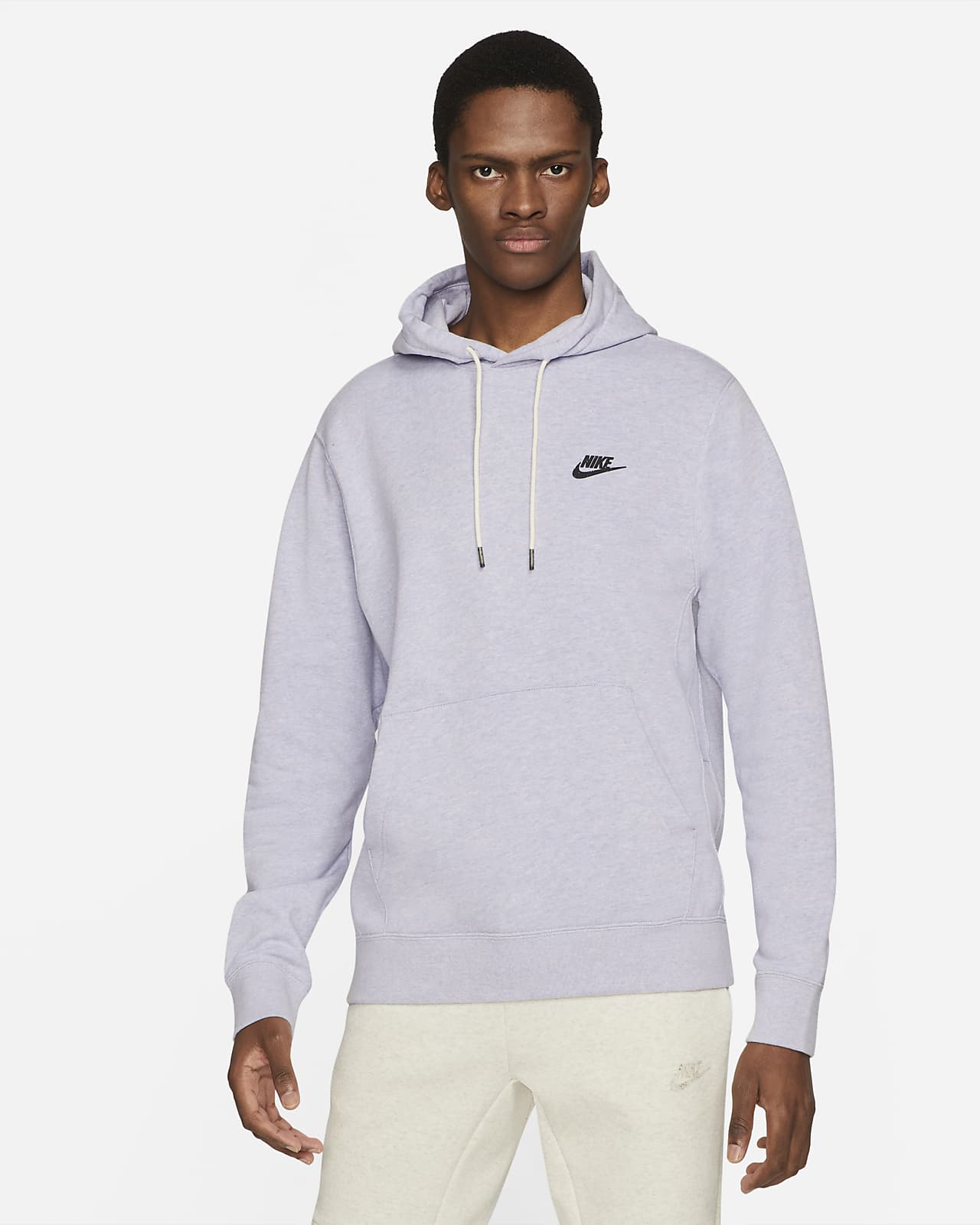 nike sportswear logo hoodie