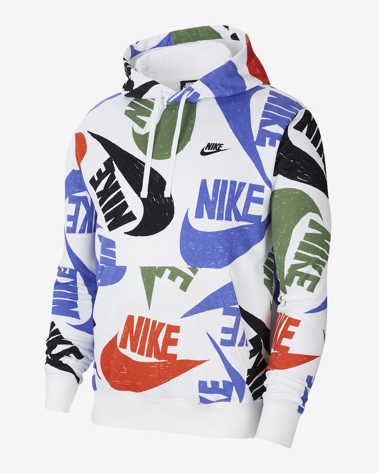 men's nike sportswear club pullover hoodie