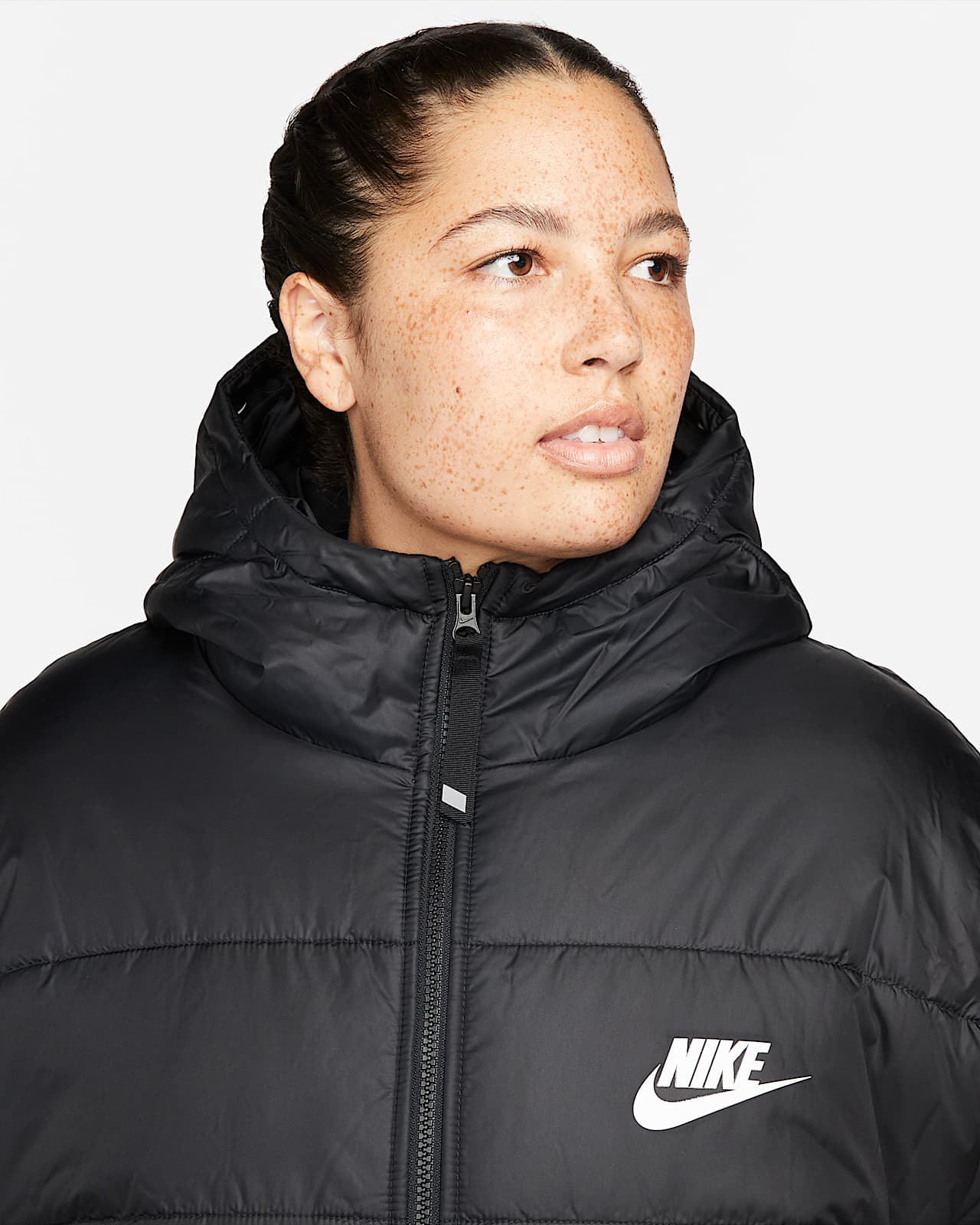 Nike Sportswear Therma-FIT Repel Damesjack (Plus Size). Nike BE