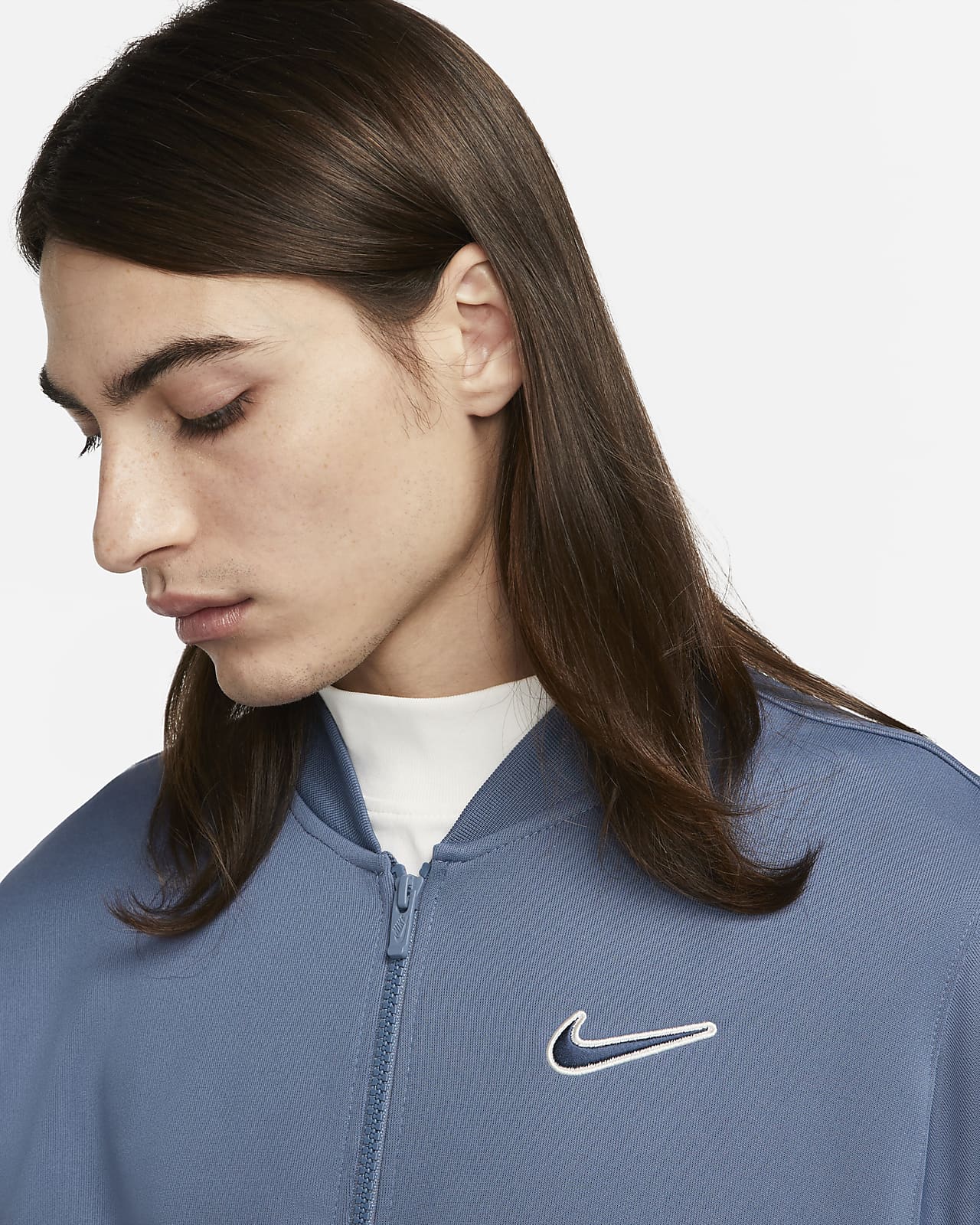 Nike Sportswear Sport Essentials Woven Unlined Bomber Jacket Blue