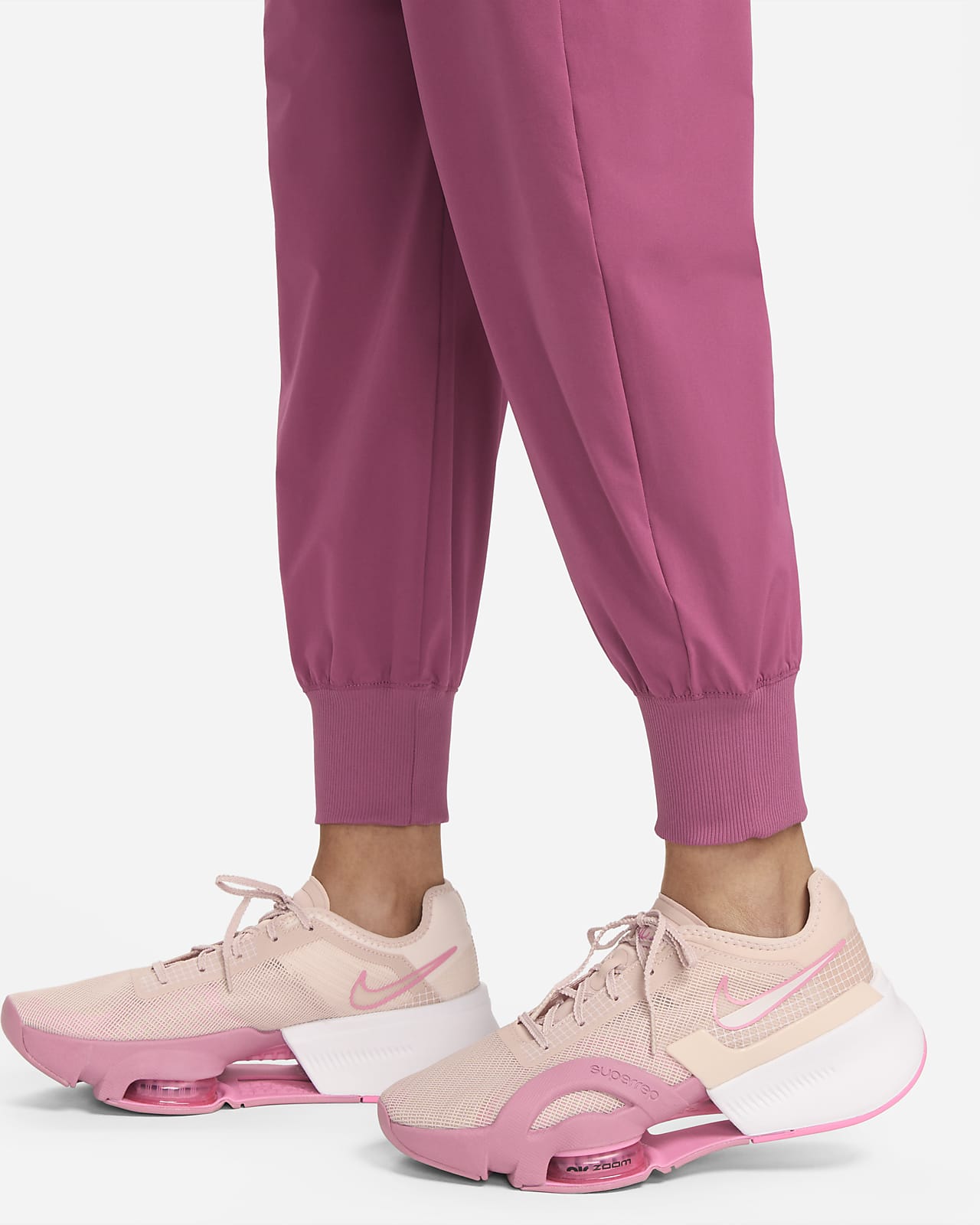 Nike Yoga Women’s Jogger Mid Rise 7/8 Flow Hyper Pants DB4480-050 Sz Large  $70