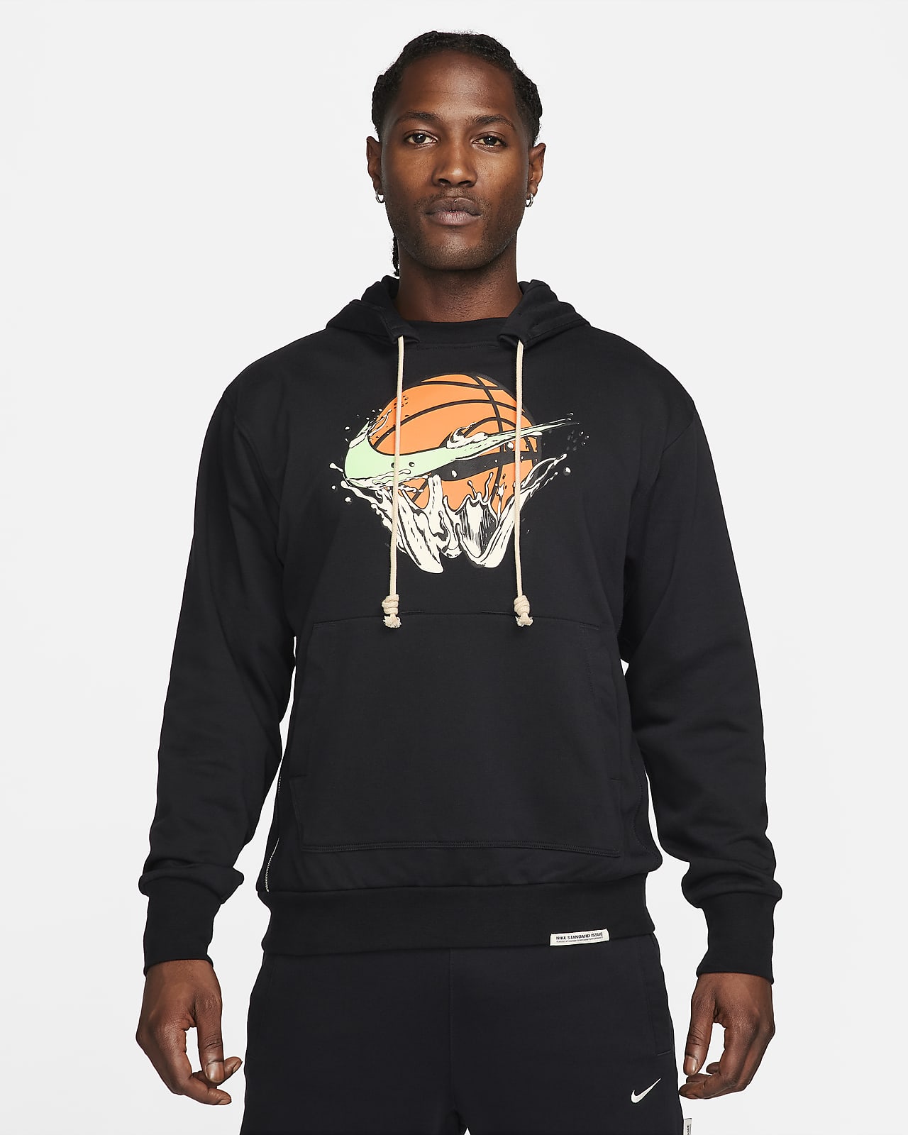 Nike Dri-FIT Standard Issue Basketball-Hoodie für Herren