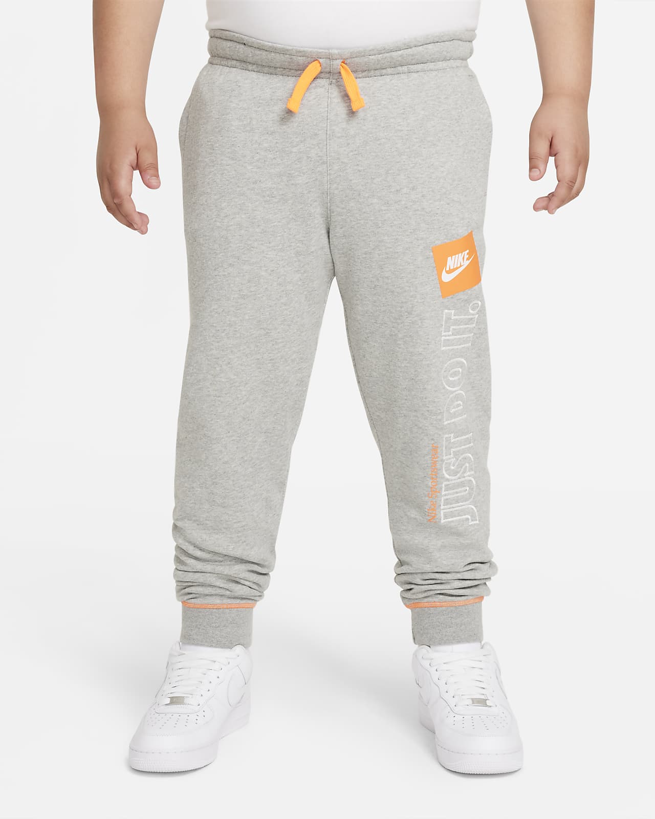 Nike grey joggers kids