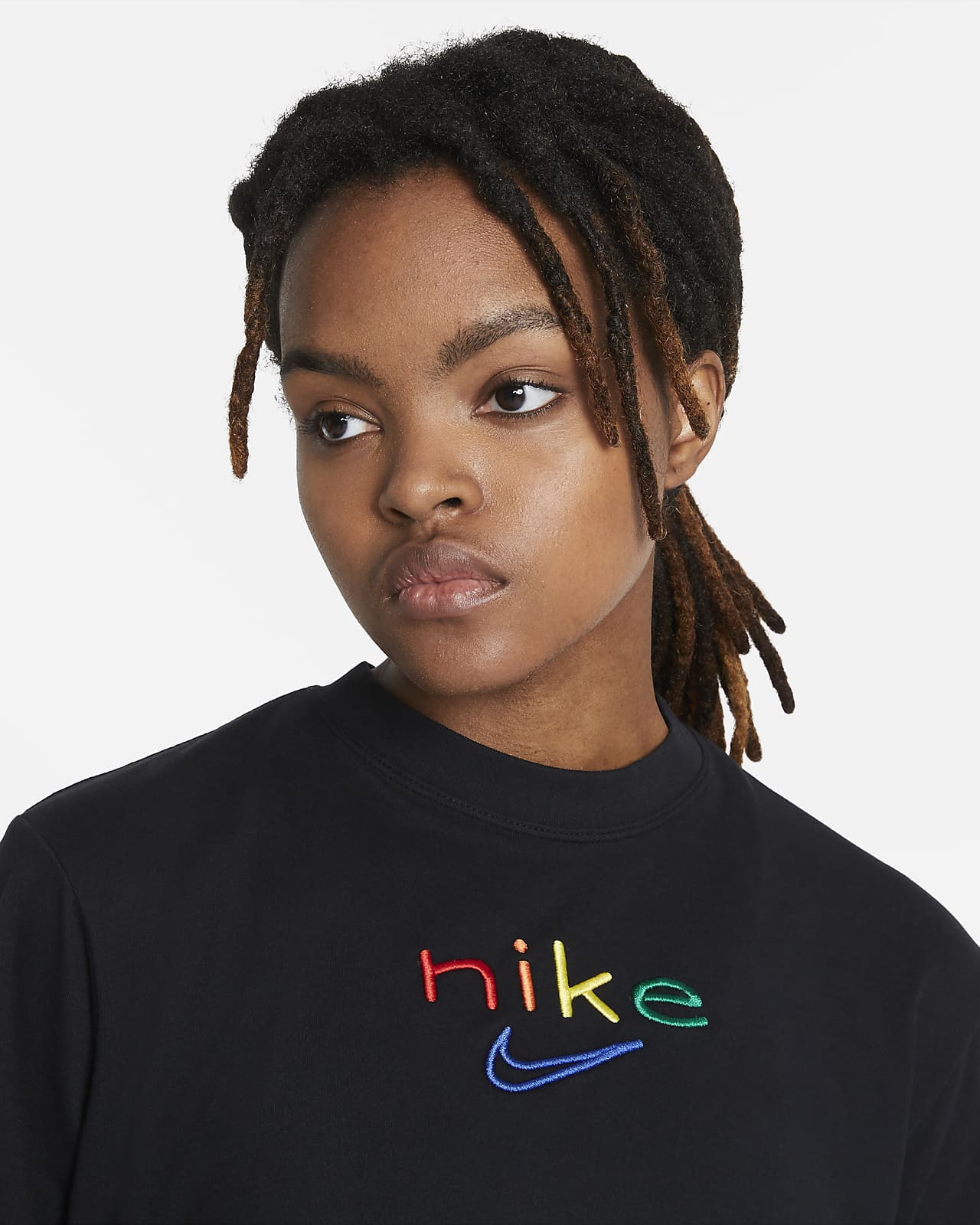 Nike公式 ナイキ Dri Fit ウィメンズ ボクシー レインボー トレーニング Tシャツ オンラインストア 通販サイト