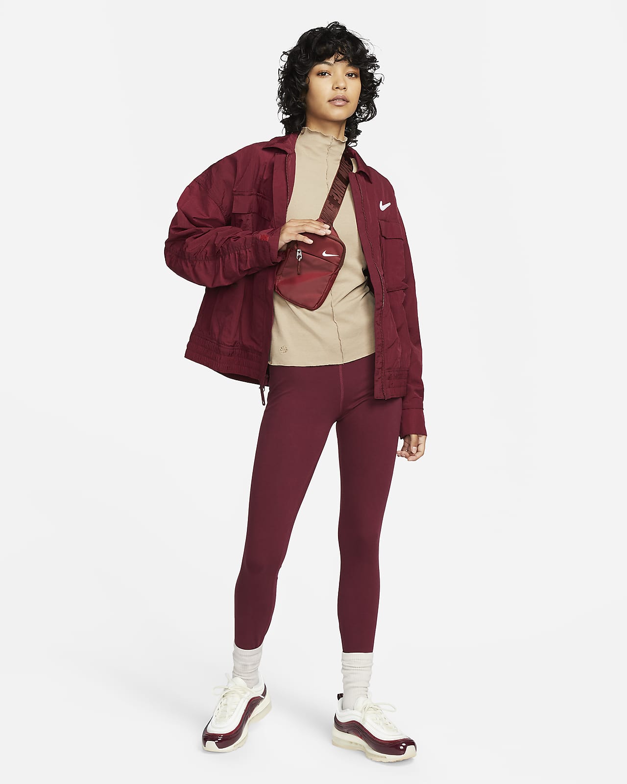 Nike Sportswear Swoosh Women's Woven Jacket. Nike CA