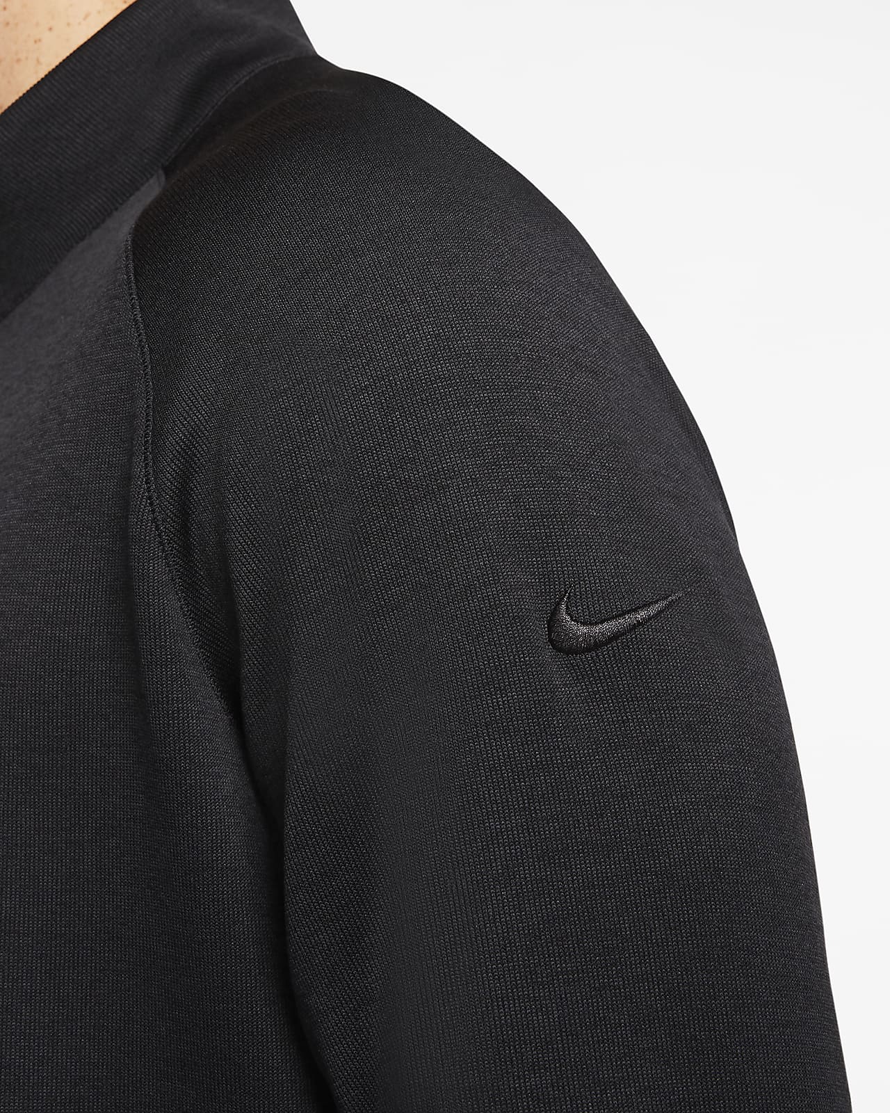 nike dri fit zip top