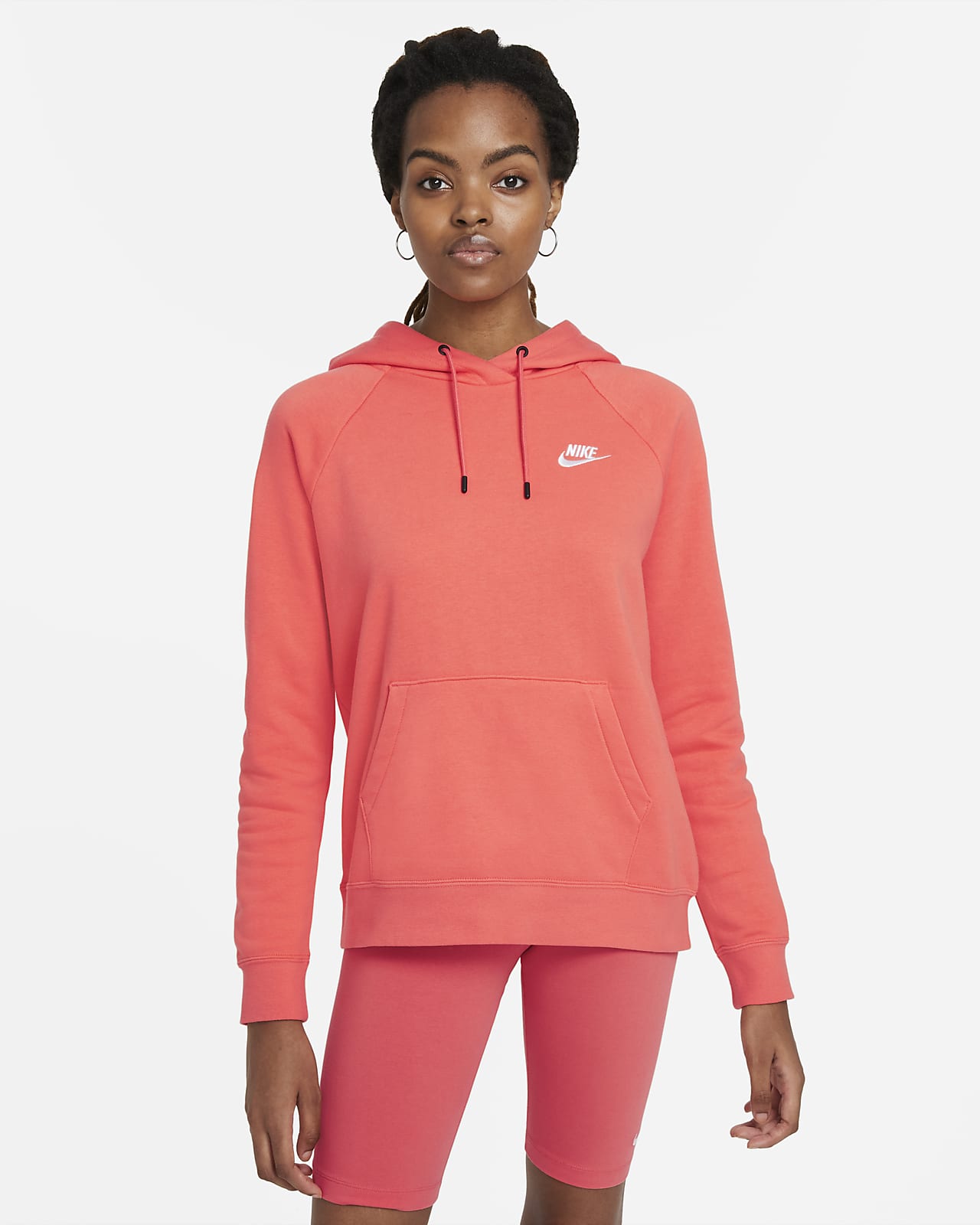 nike sportswear essential overhead hoodie women's