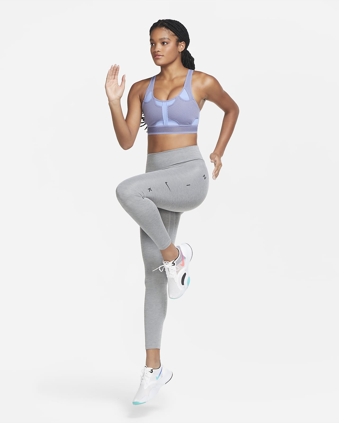 nike indigo sports bra