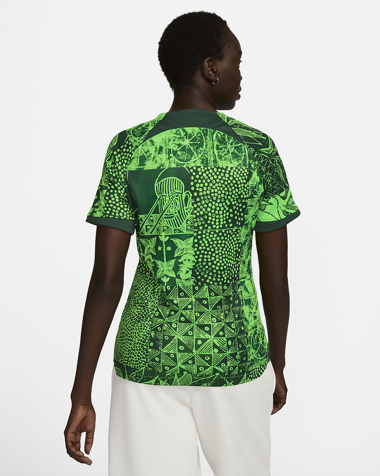 Primera equipación Stadium Nigeria 2022/23 Camiseta de fútbol Nike Dri-FIT - Mujer. Nike