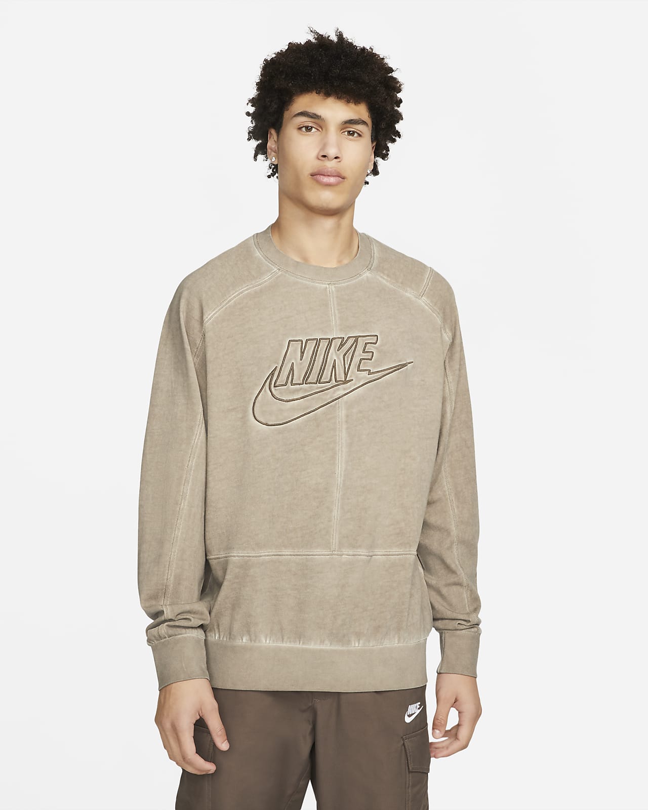 Nike Sportswear Men's Jersey Crew. Nike GB