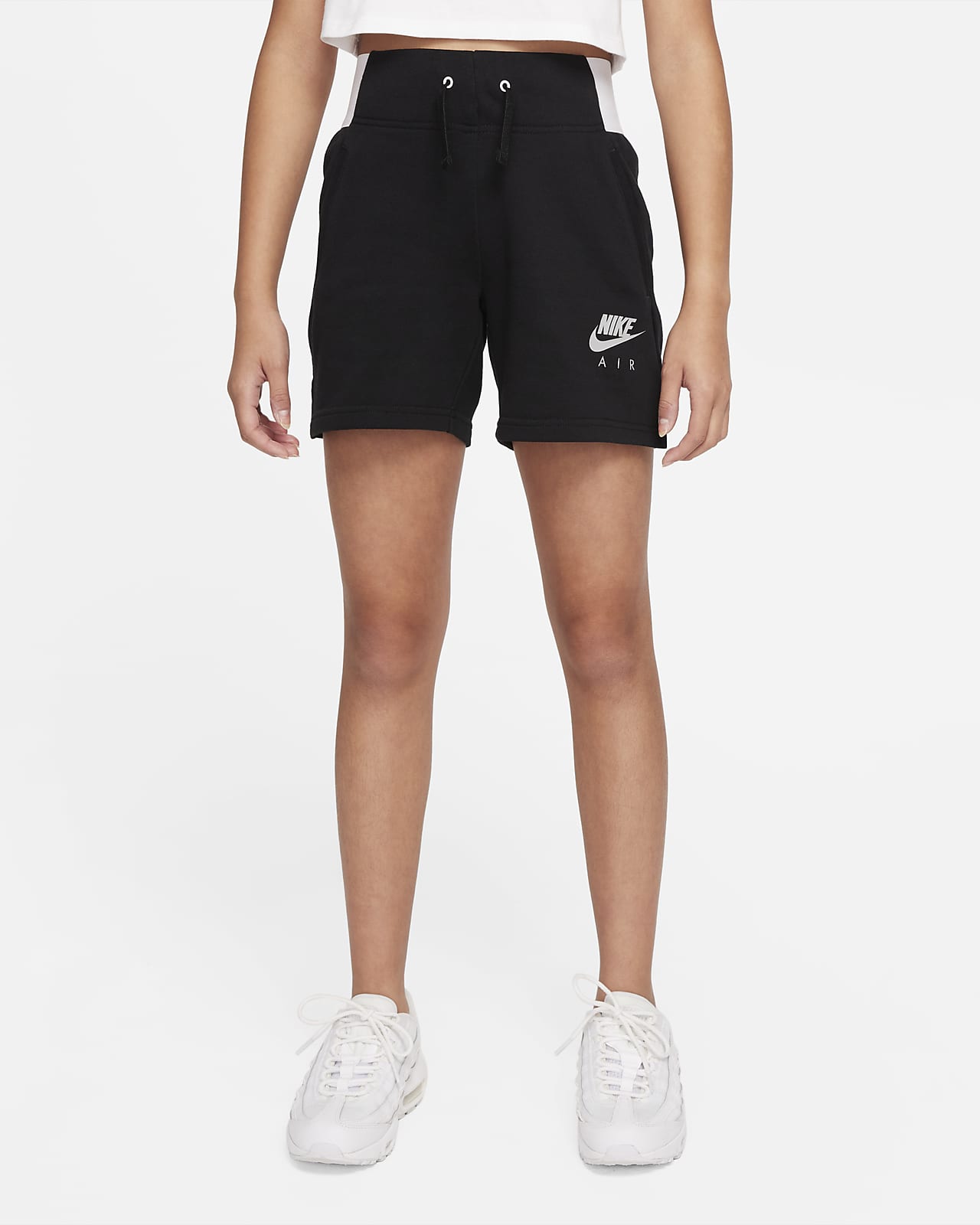 Nike Air 大童 (女童) 法國毛圈布短褲