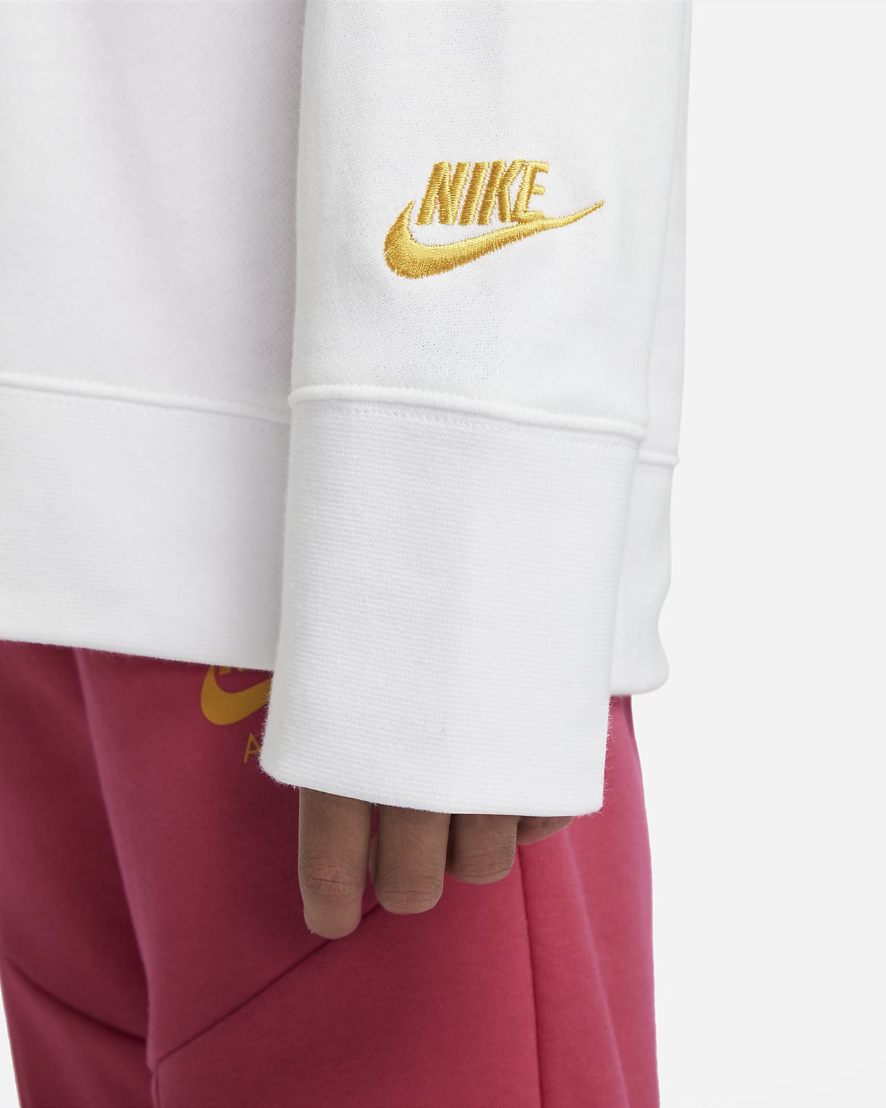 Nike Sportswear Older Kids' (Girls') French Terry Sweatshirt. Nike AU