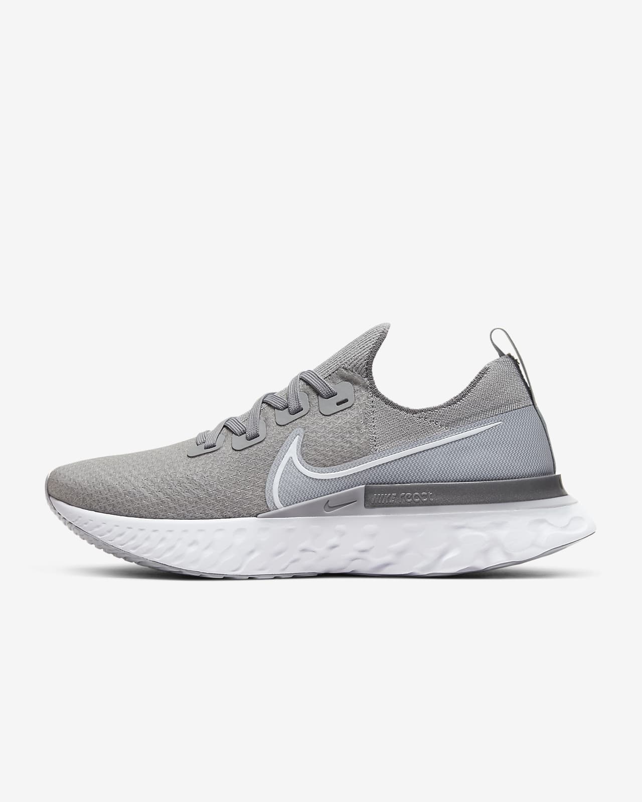 nike reacts grey