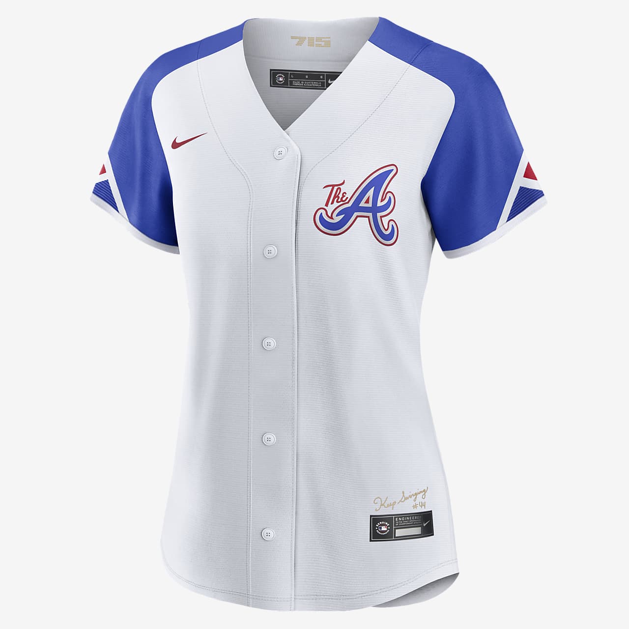 MLB Atlanta Braves City Connect (Ozzie Albies) Women's Replica Baseball  Jersey