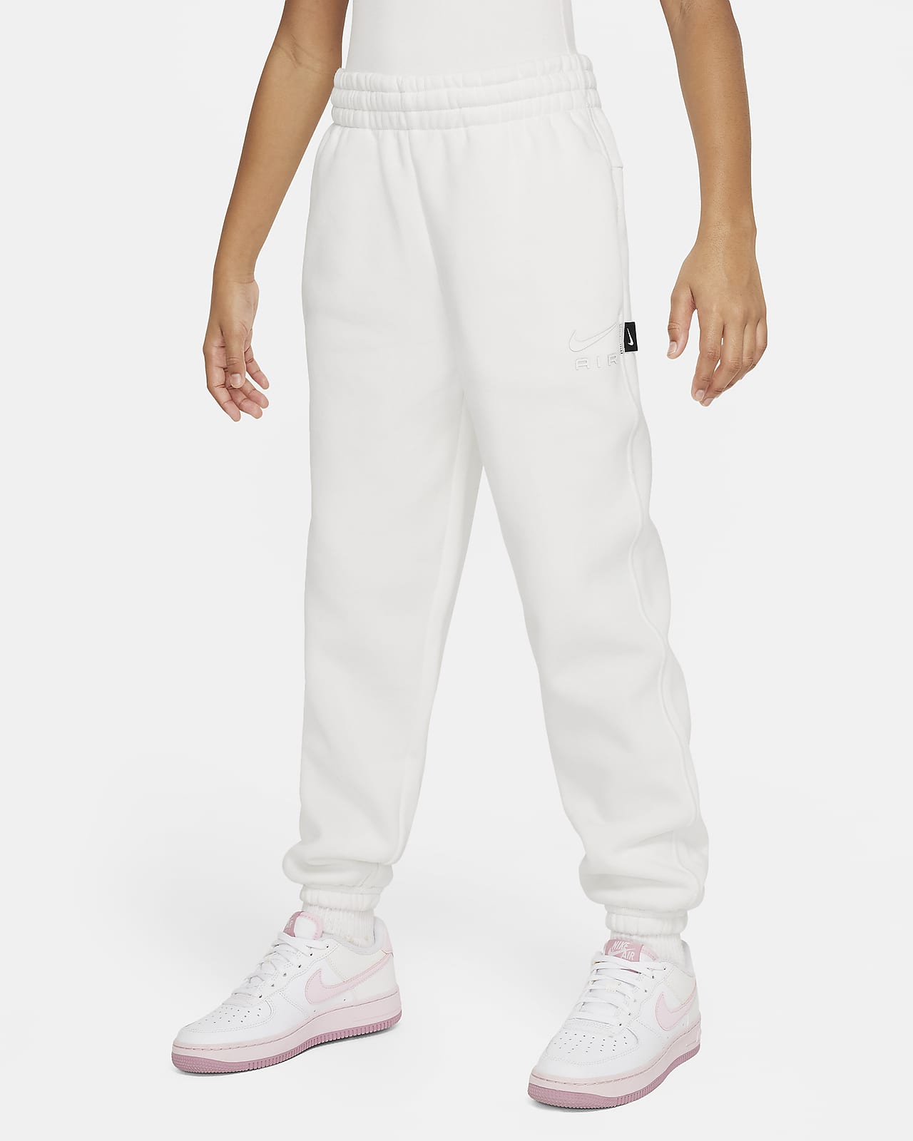 Nike Sportswear AIR PANT - Tracksuit bottoms - medium olive/white/olive -  Zalando.de