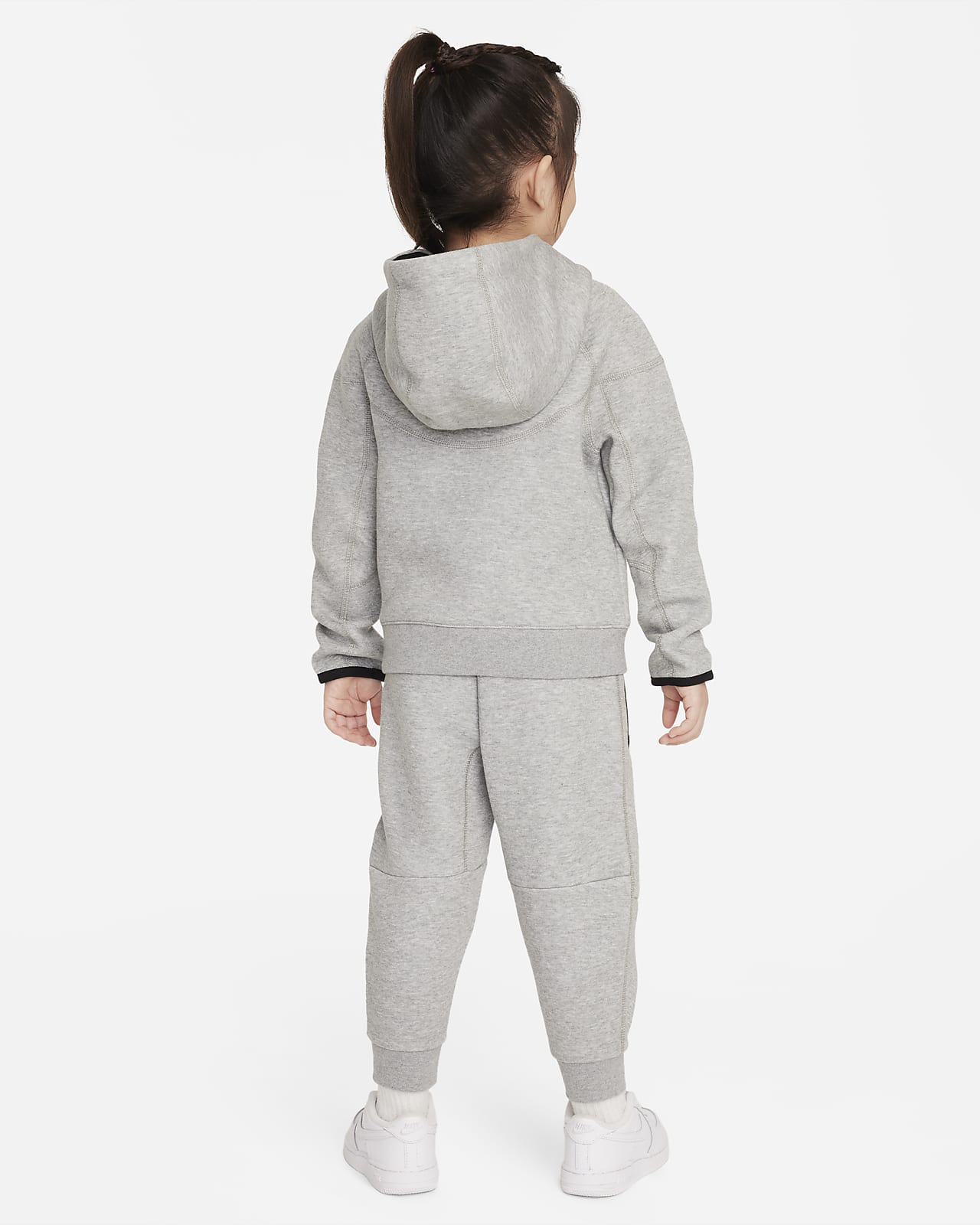 Grey Nike Tech Fleece Tracksuit Children