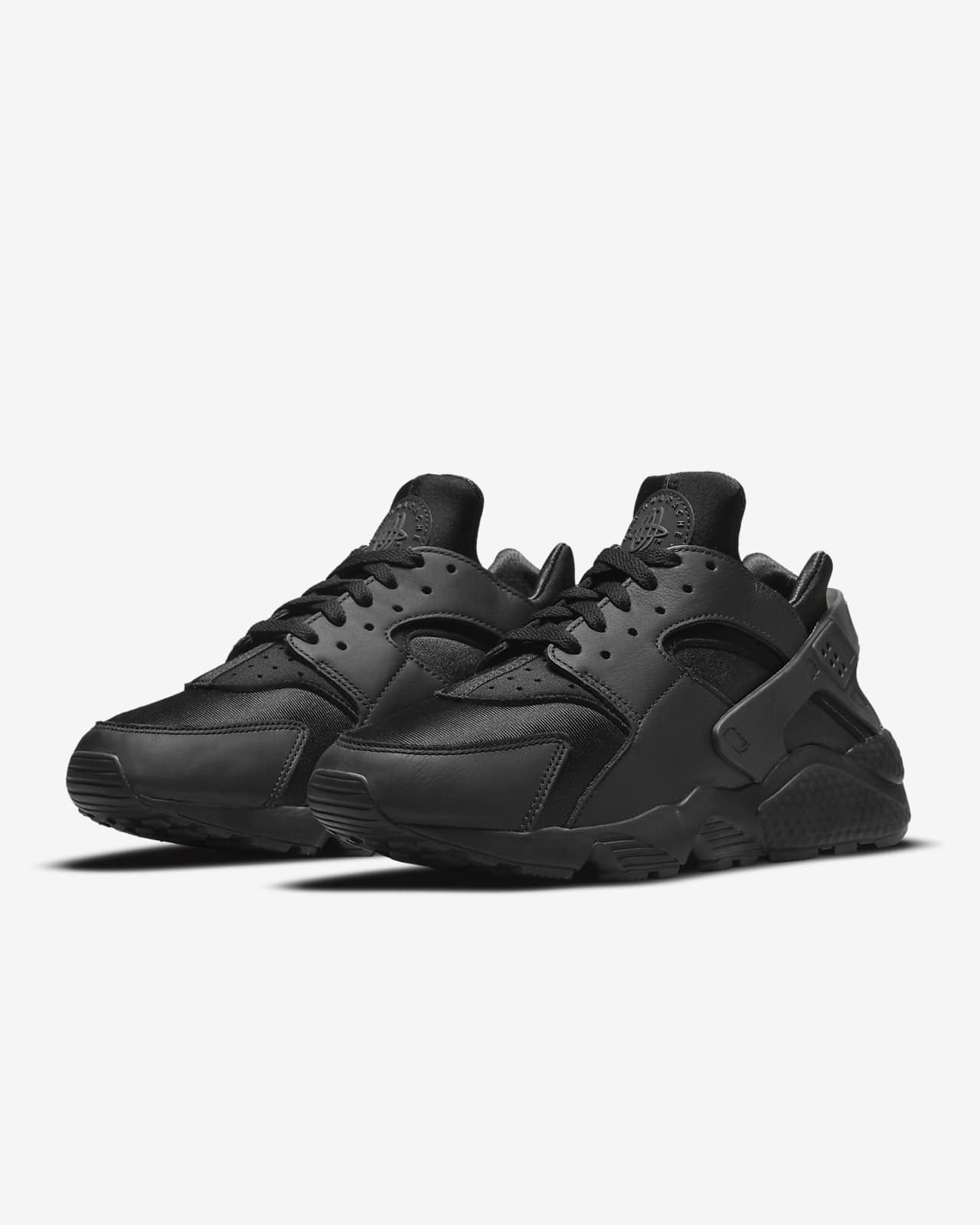 huarache shoes black and grey