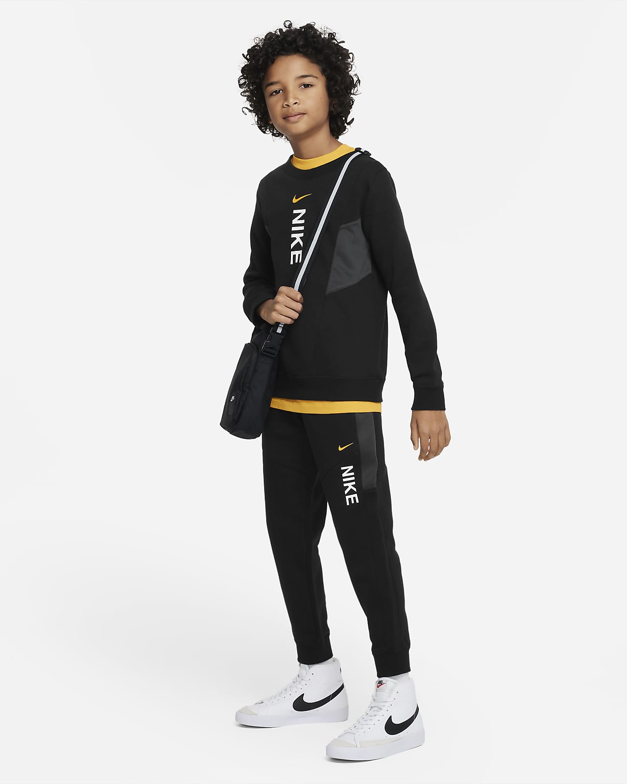 Jonge dame Partina City chirurg Nike Sportswear Hybrid Fleece joggingbroek voor jongens. Nike NL