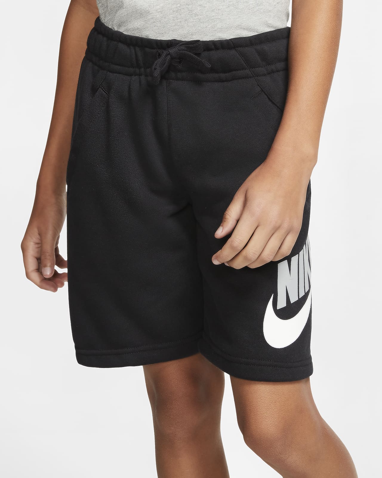 nike youth fleece shorts