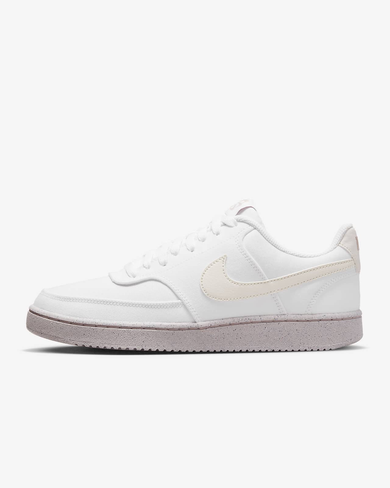 tenis nike court vision low canvas para mujer