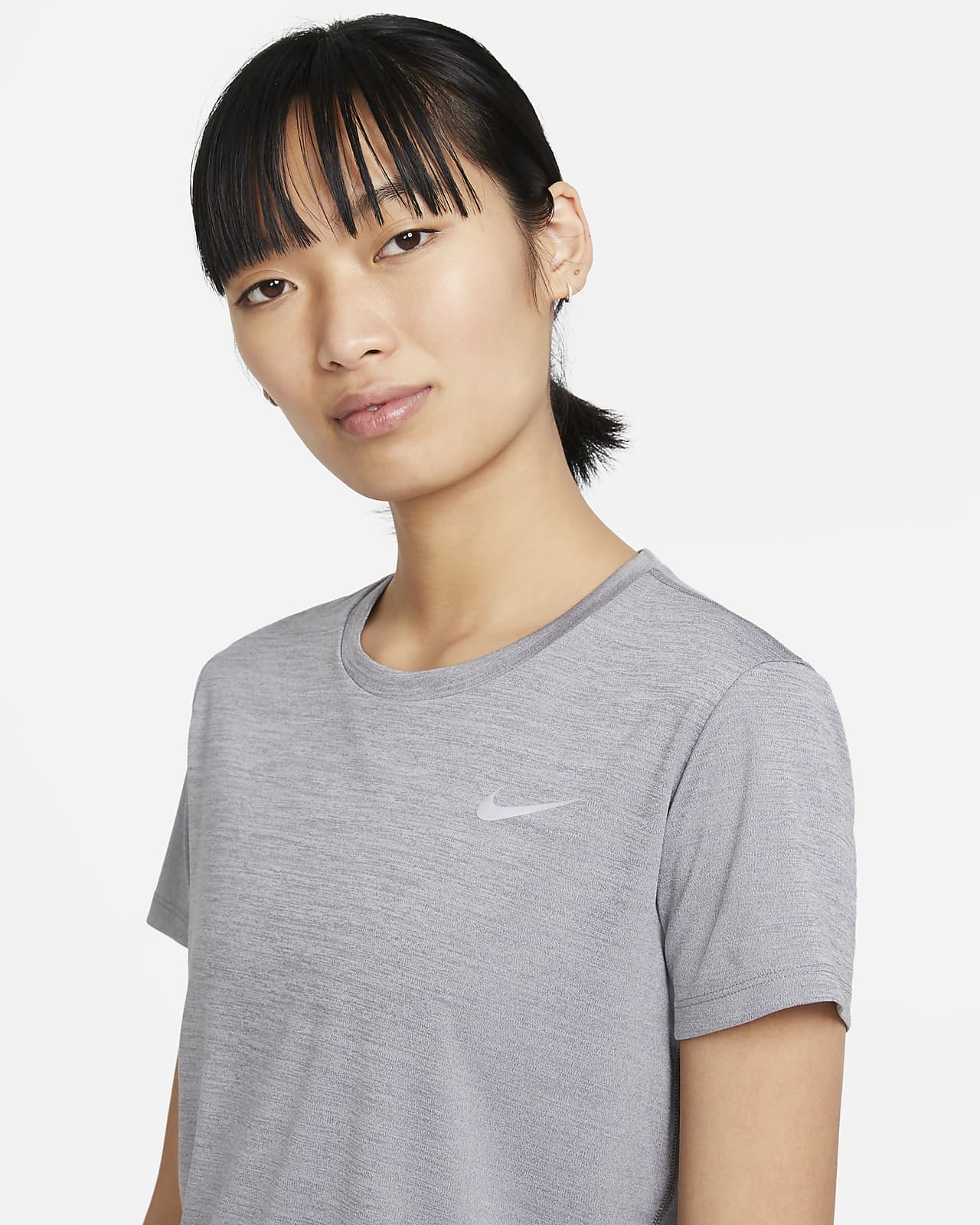 Running Top. Short-Sleeve Miler Women\'s Nike