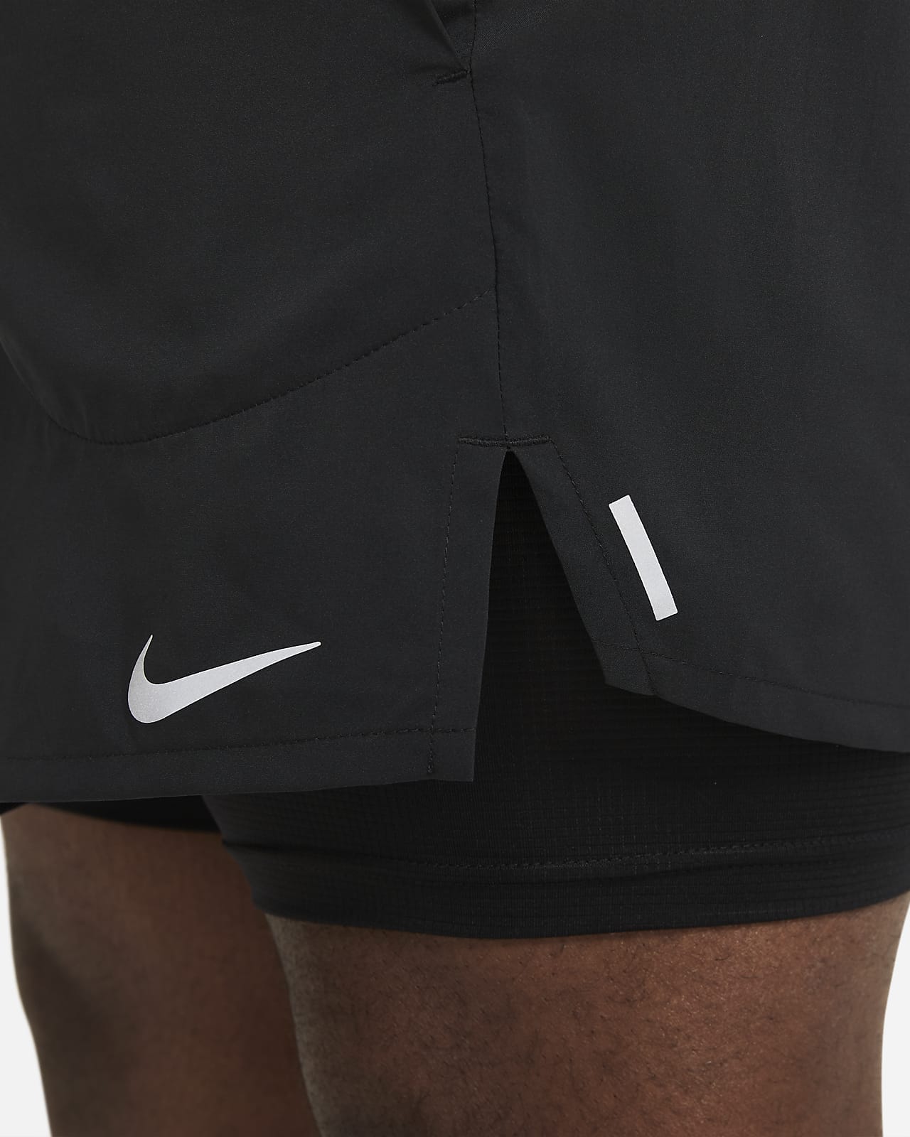 nike 2 inch split shorts
