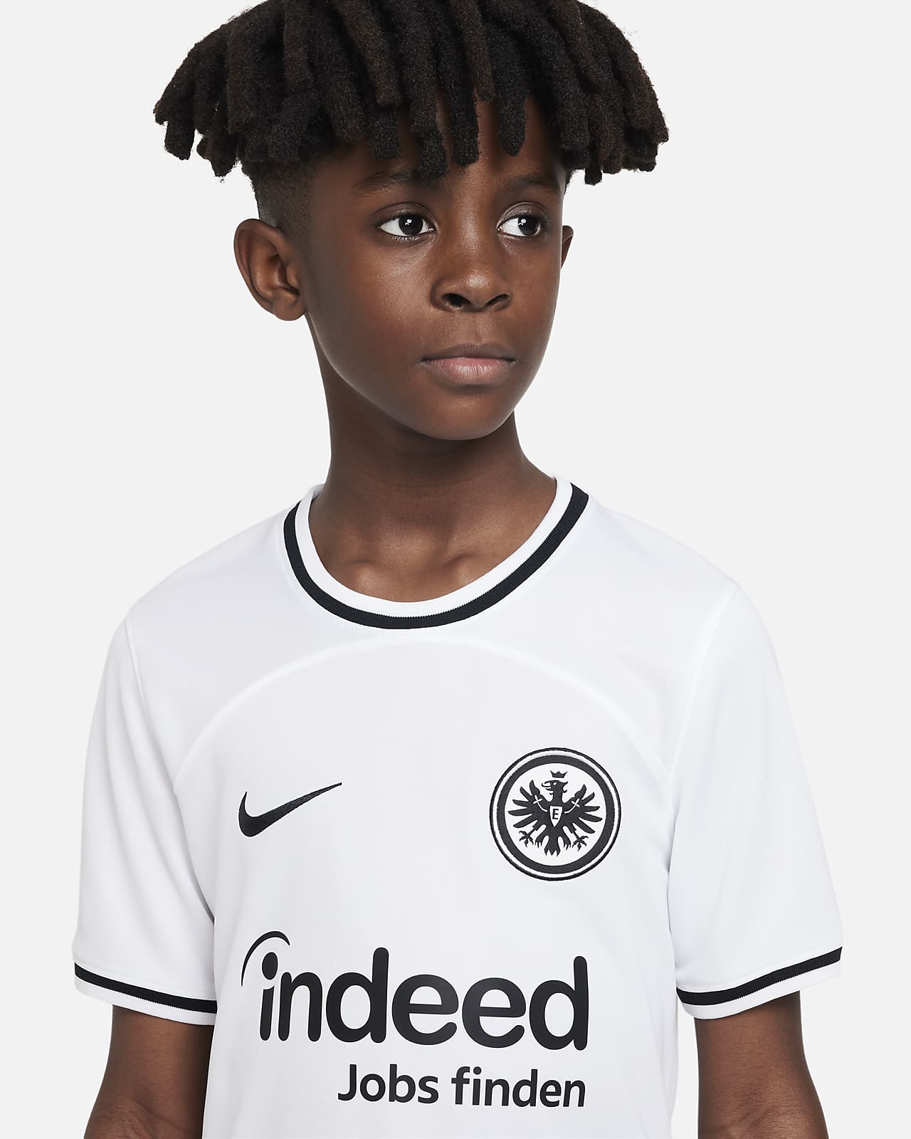 Eintracht Frankfurt 2022/23 Stadium Home Older Kids' Nike Dri-FIT ...