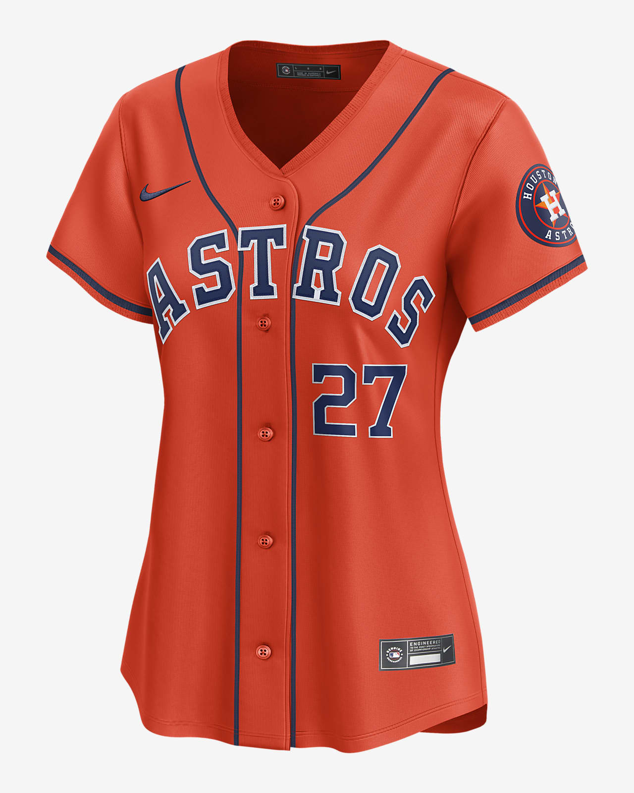 Jersey Nike Dri-FIT ADV de la MLB Limited para mujer José Altuve Houston Astros