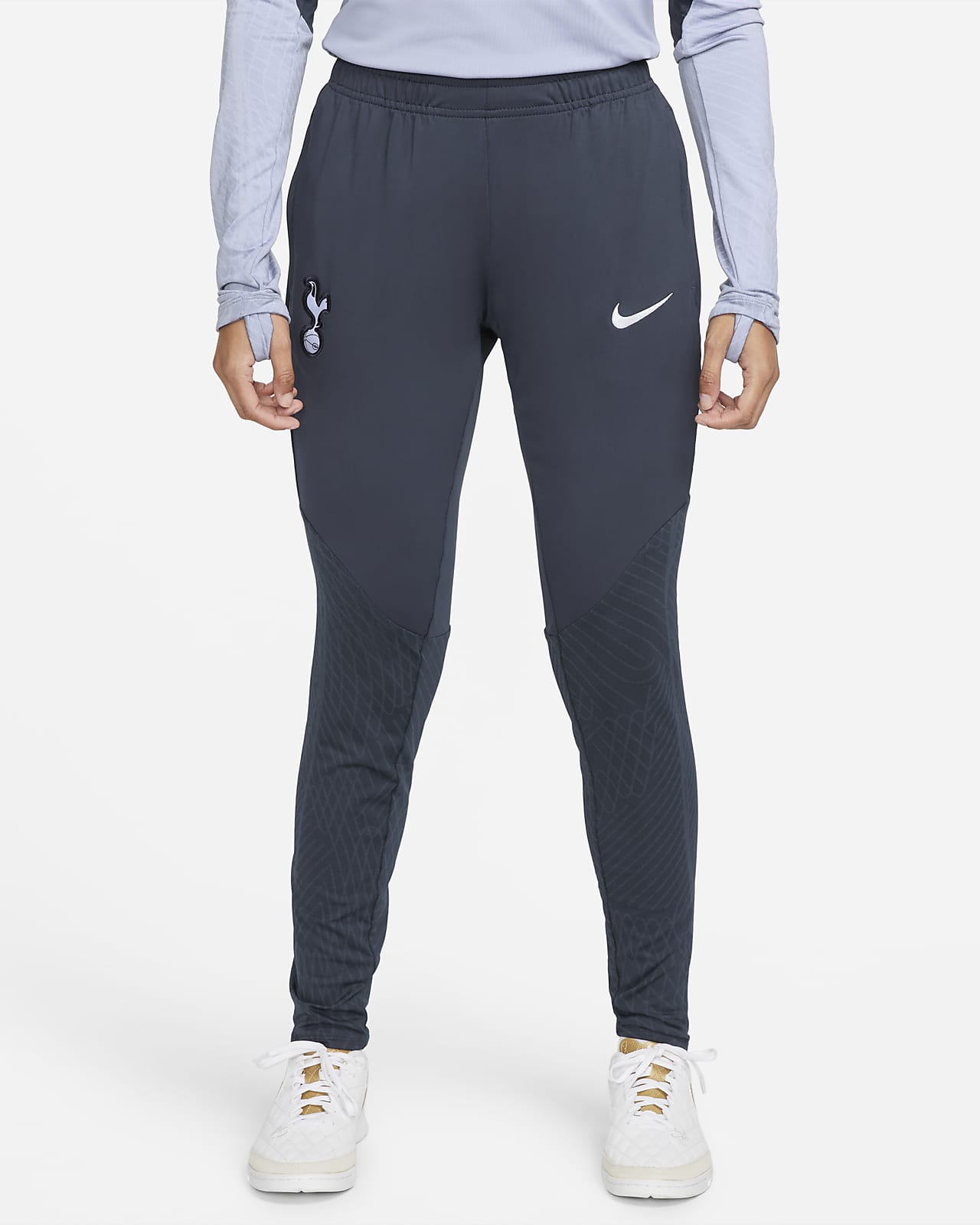 Γυναικείο πλεκτό ποδοσφαιρικό παντελόνι Nike Dri-FIT Τότεναμ Strike