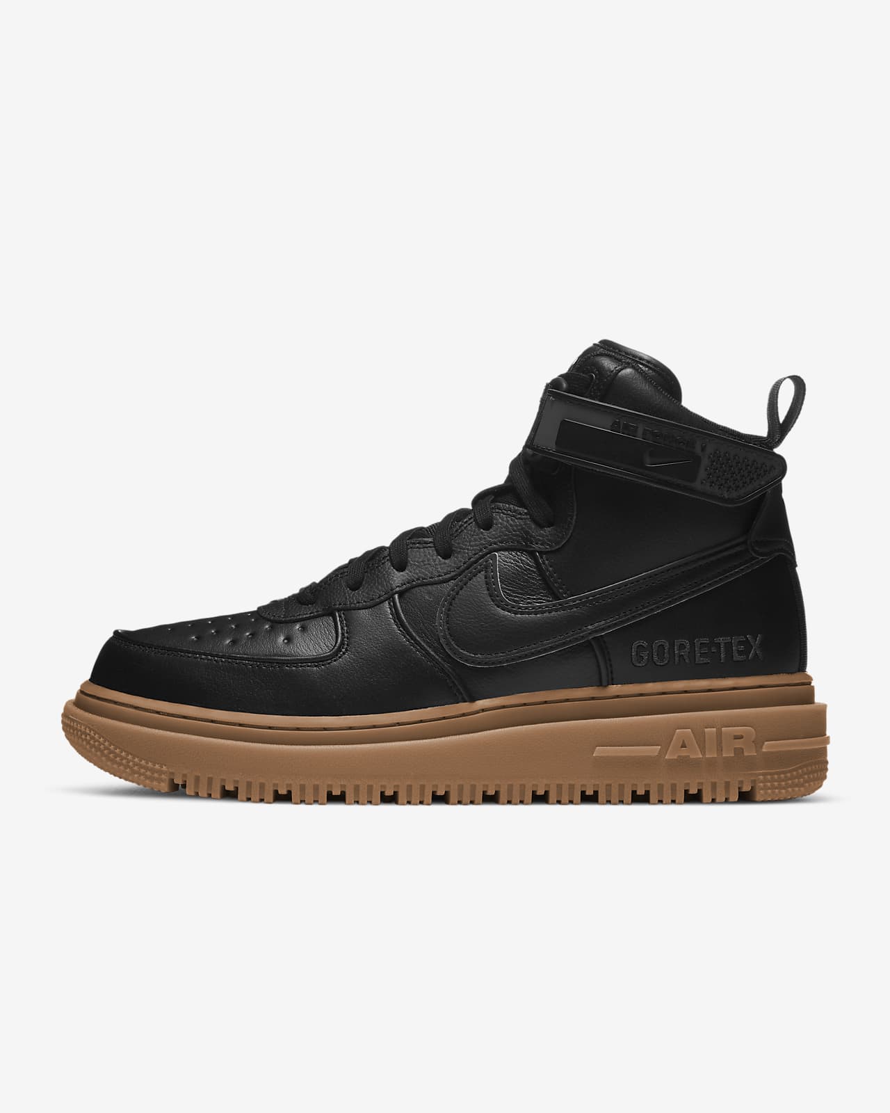 black nike air force 1 boots