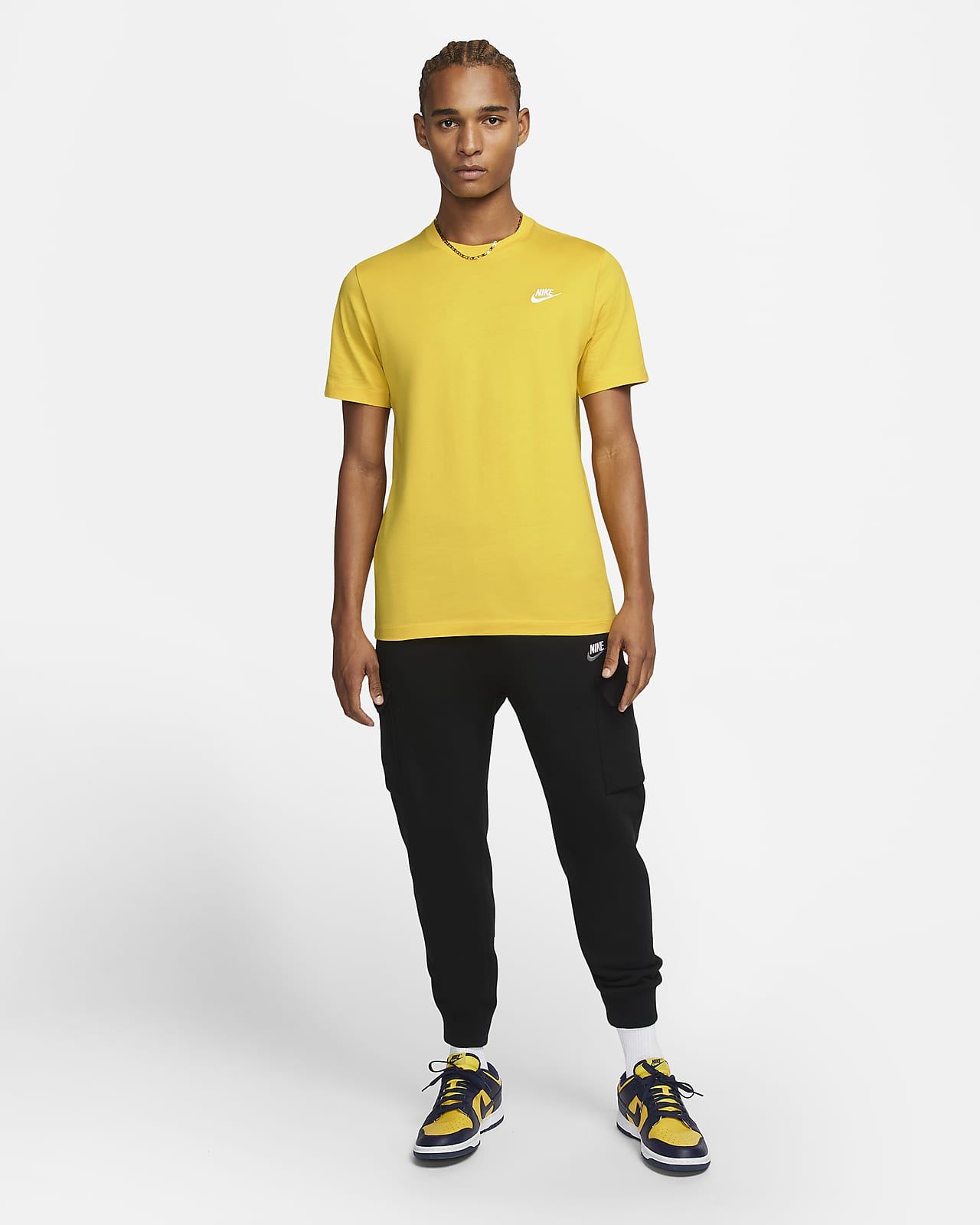 nike sportswear club men's blouse