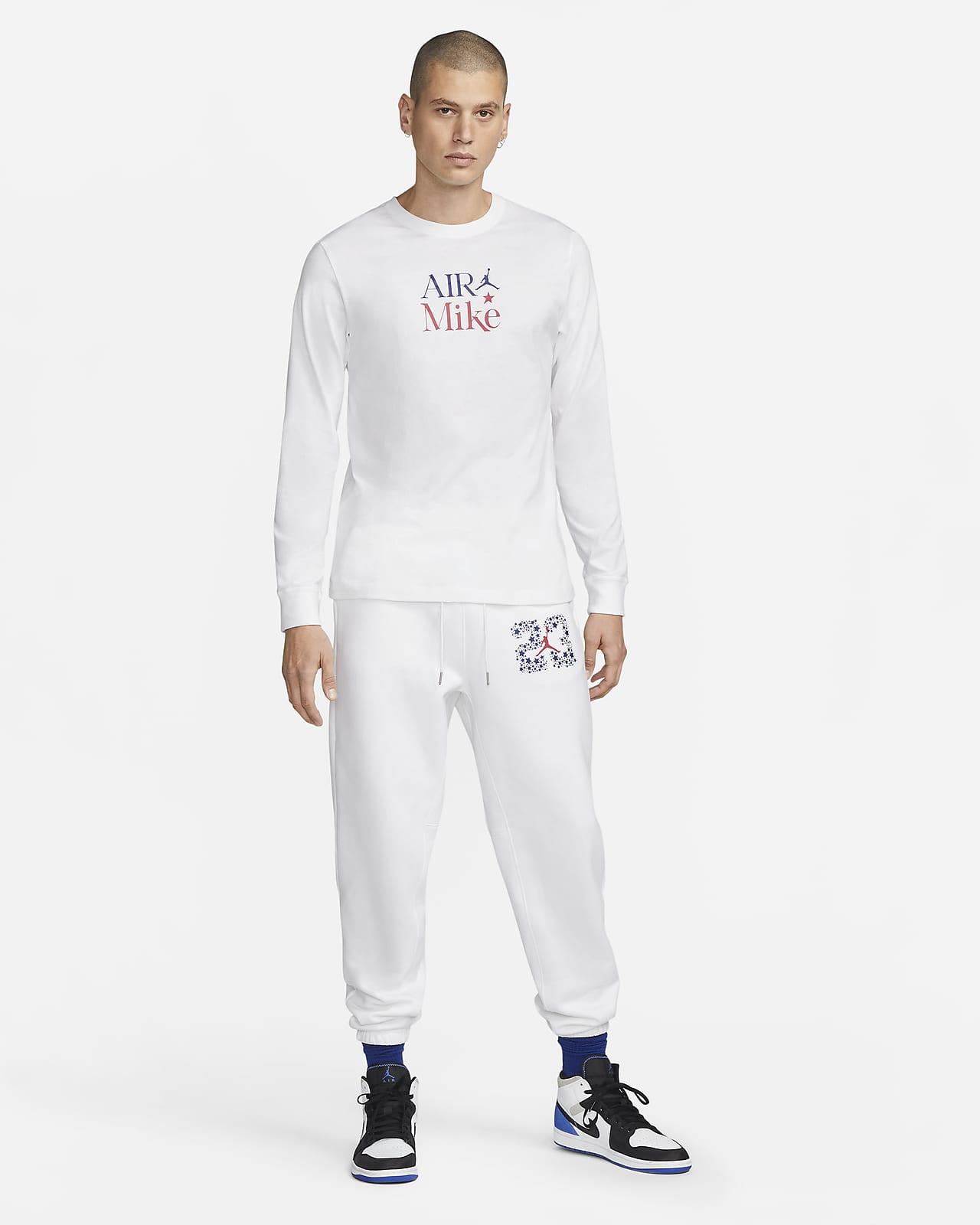 T-shirt a manica lunga con grafica Jordan Sport DNA - Uomo. Nike IT