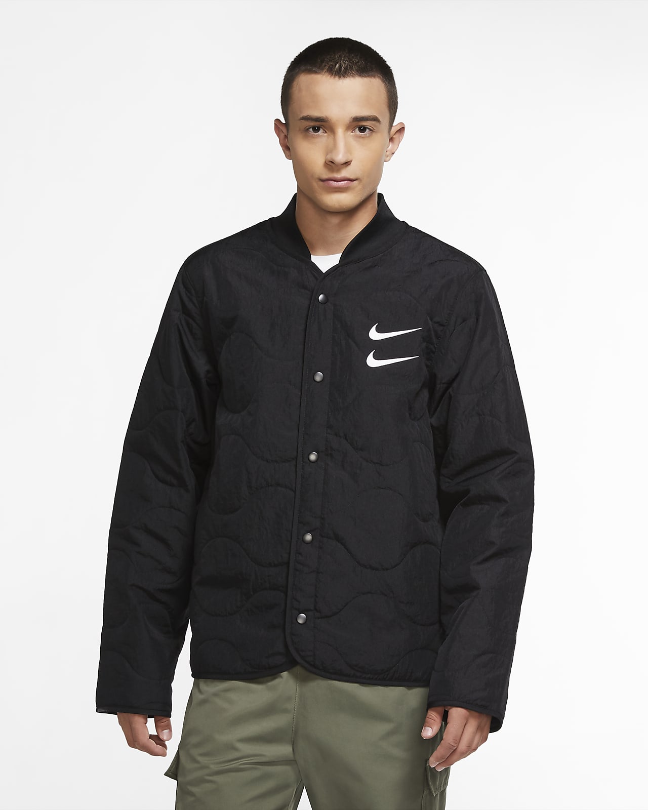 nike parka swoosh