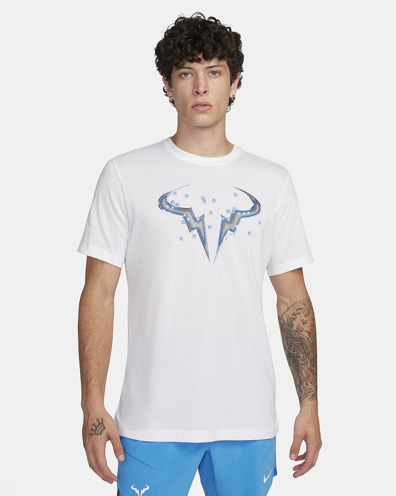 Rafa Men's NikeCourt Dri-FIT T-Shirt. Nike LU