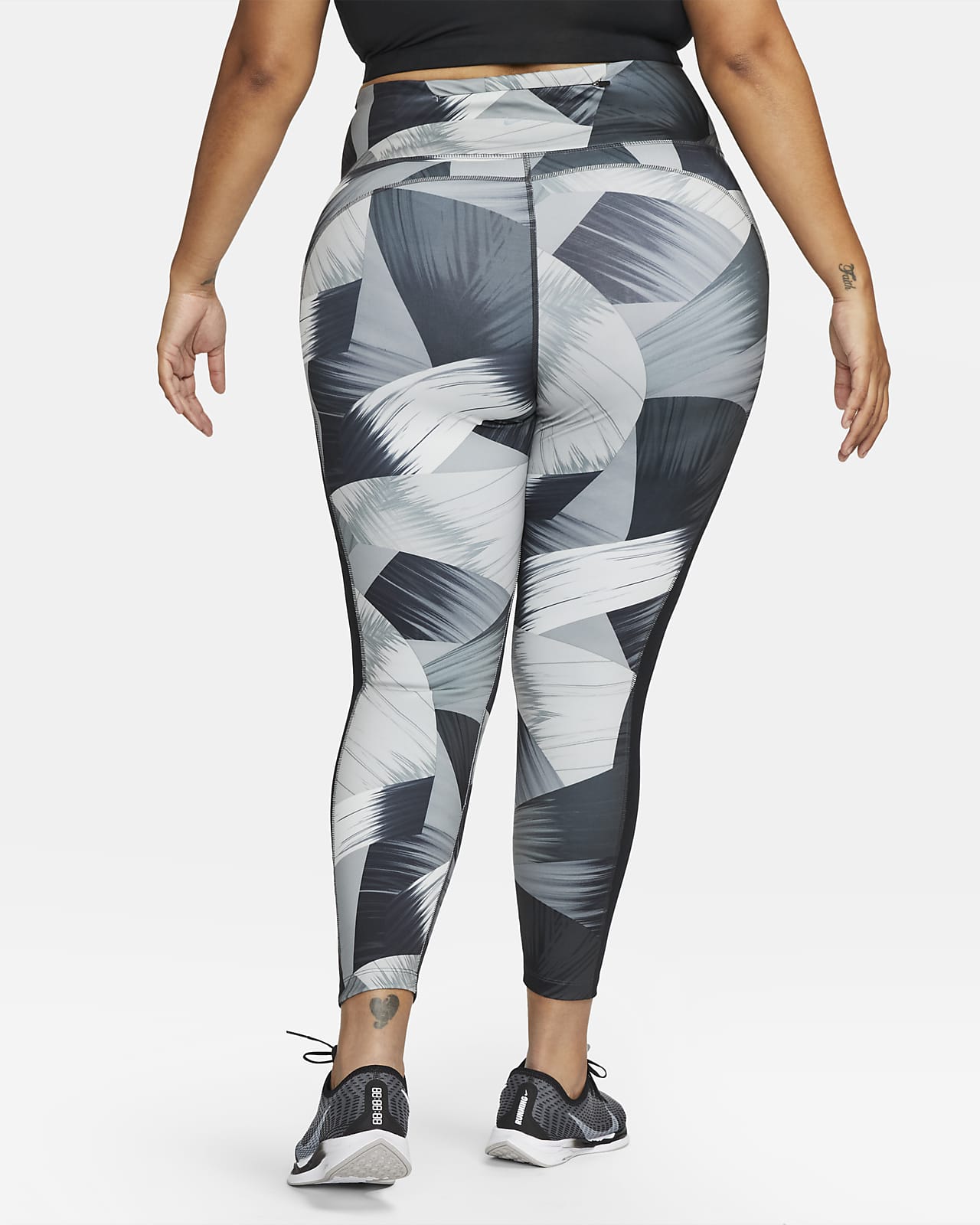 Nessi Womens Long Oslp Running Fitness Trousers Leggings Pockets Breathable 02 