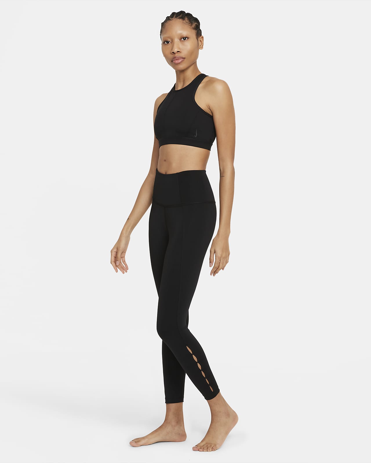 nike womens fitness yoga athletic leggings