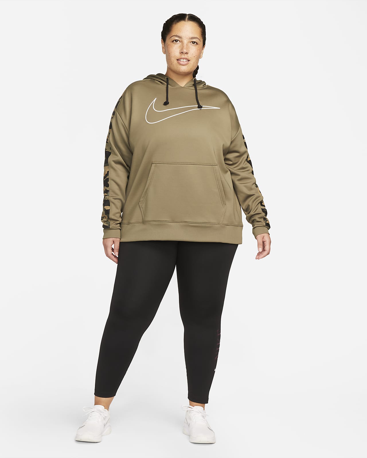 Sudadera con gorro sin cierre para mujer Nike Therma (talla grande).  Nike.com